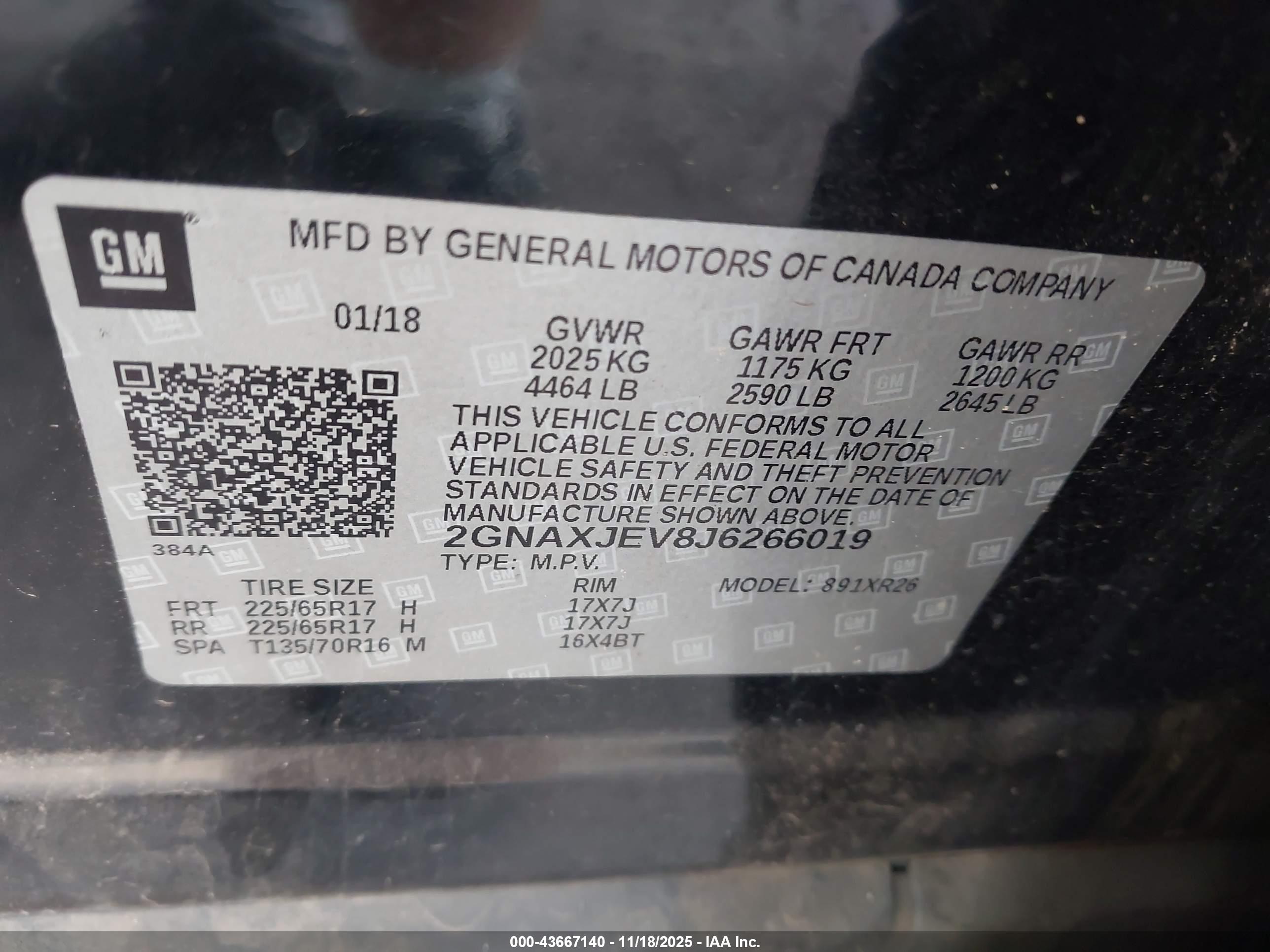 CHEVROLET EQUINOX image 9