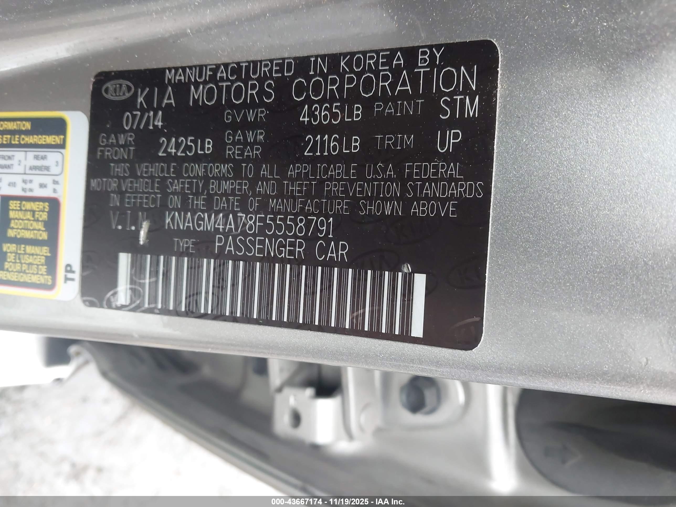 KIA OPTIMA image 9