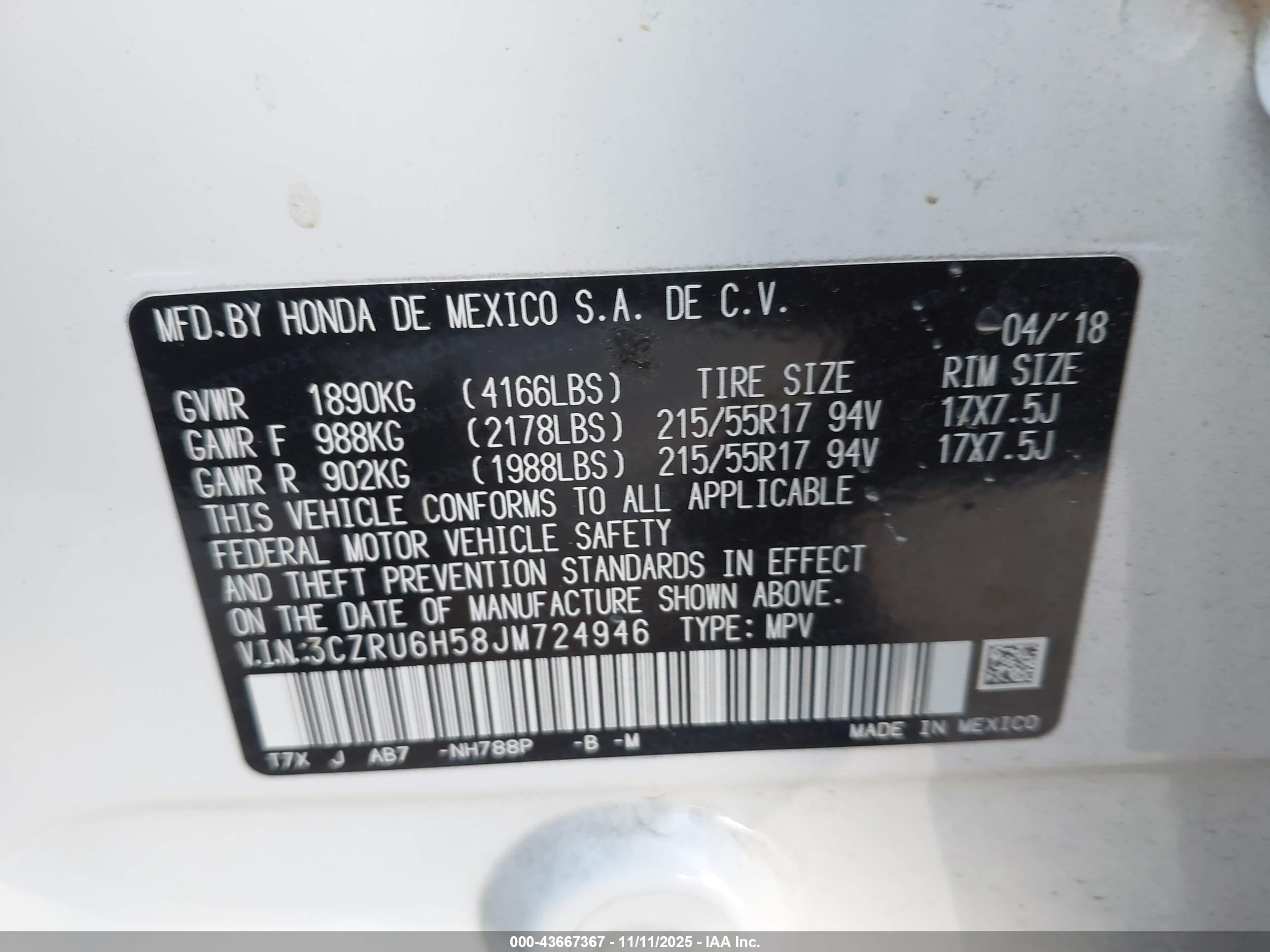 HONDA HR-V image 9