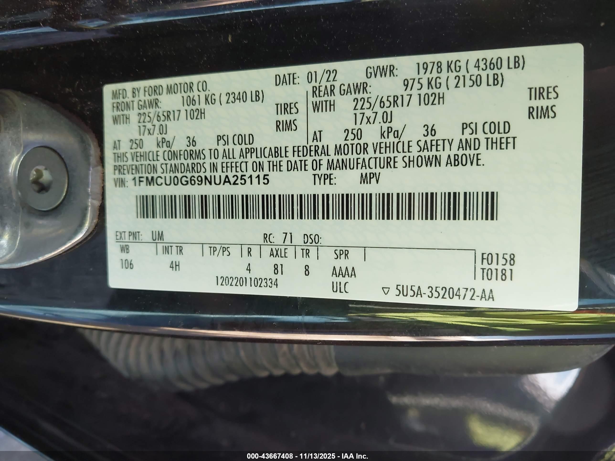 FORD ESCAPE image 9