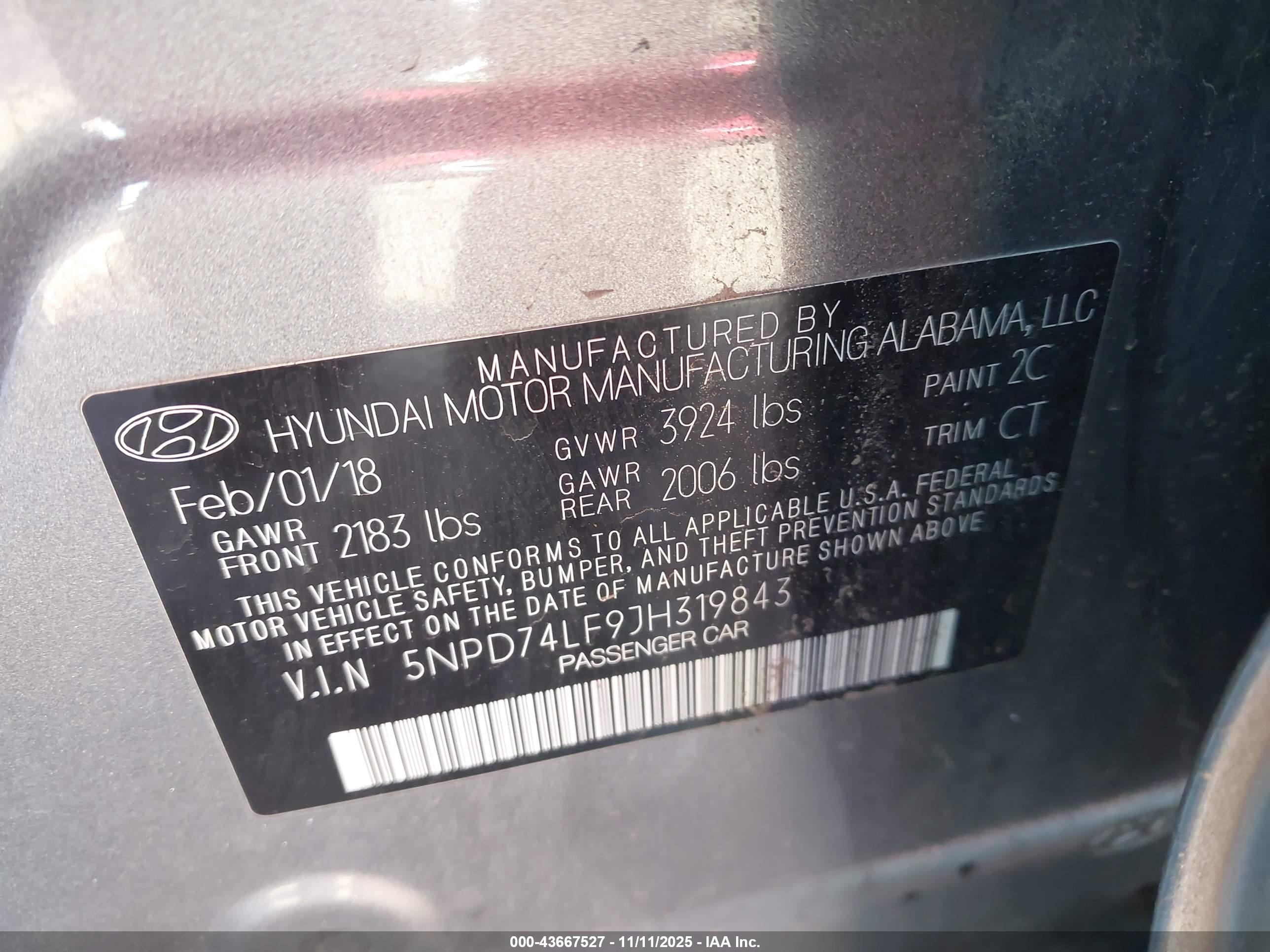 HYUNDAI ELANTRA image 9