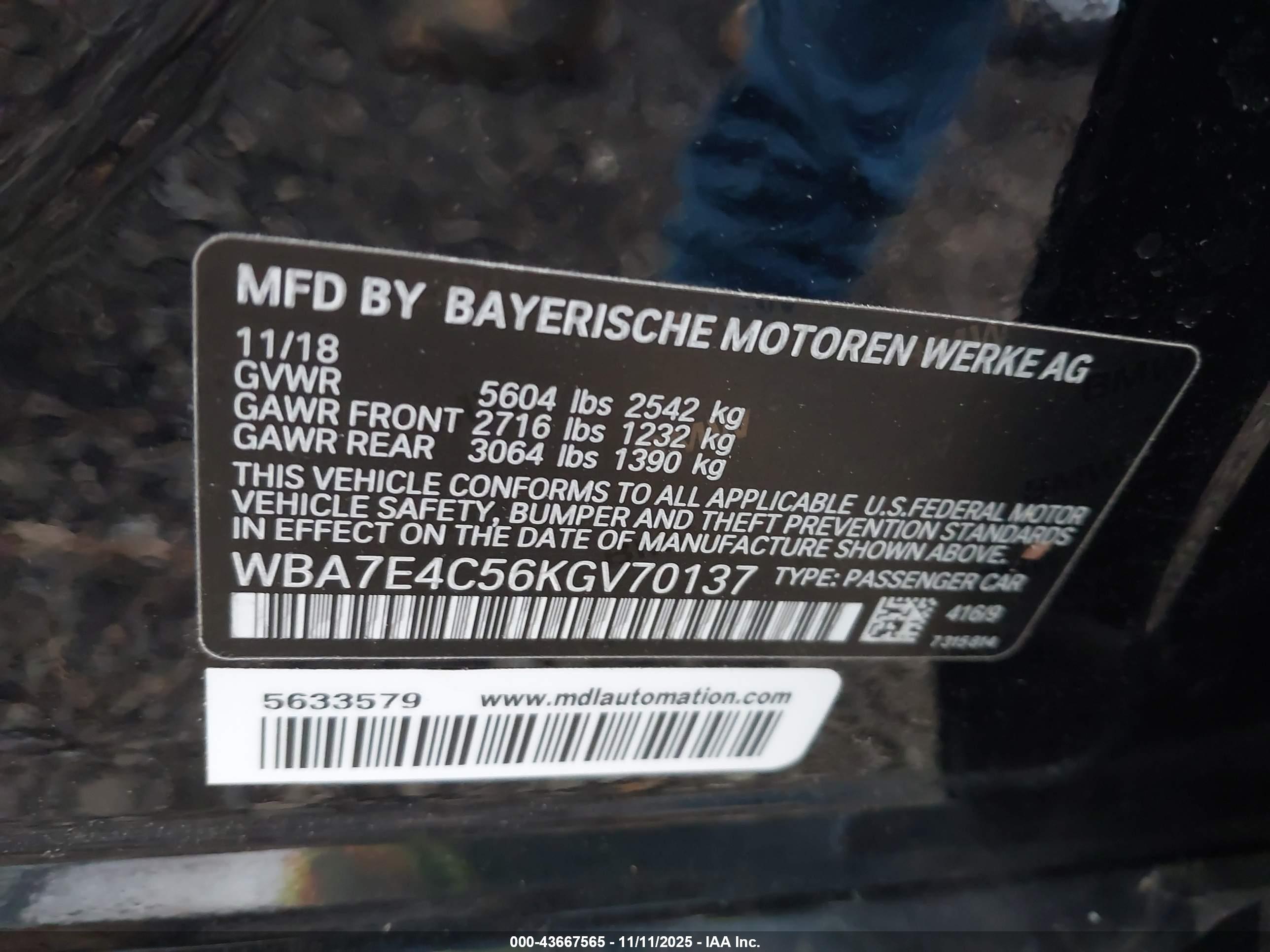 BMW 740I image 9