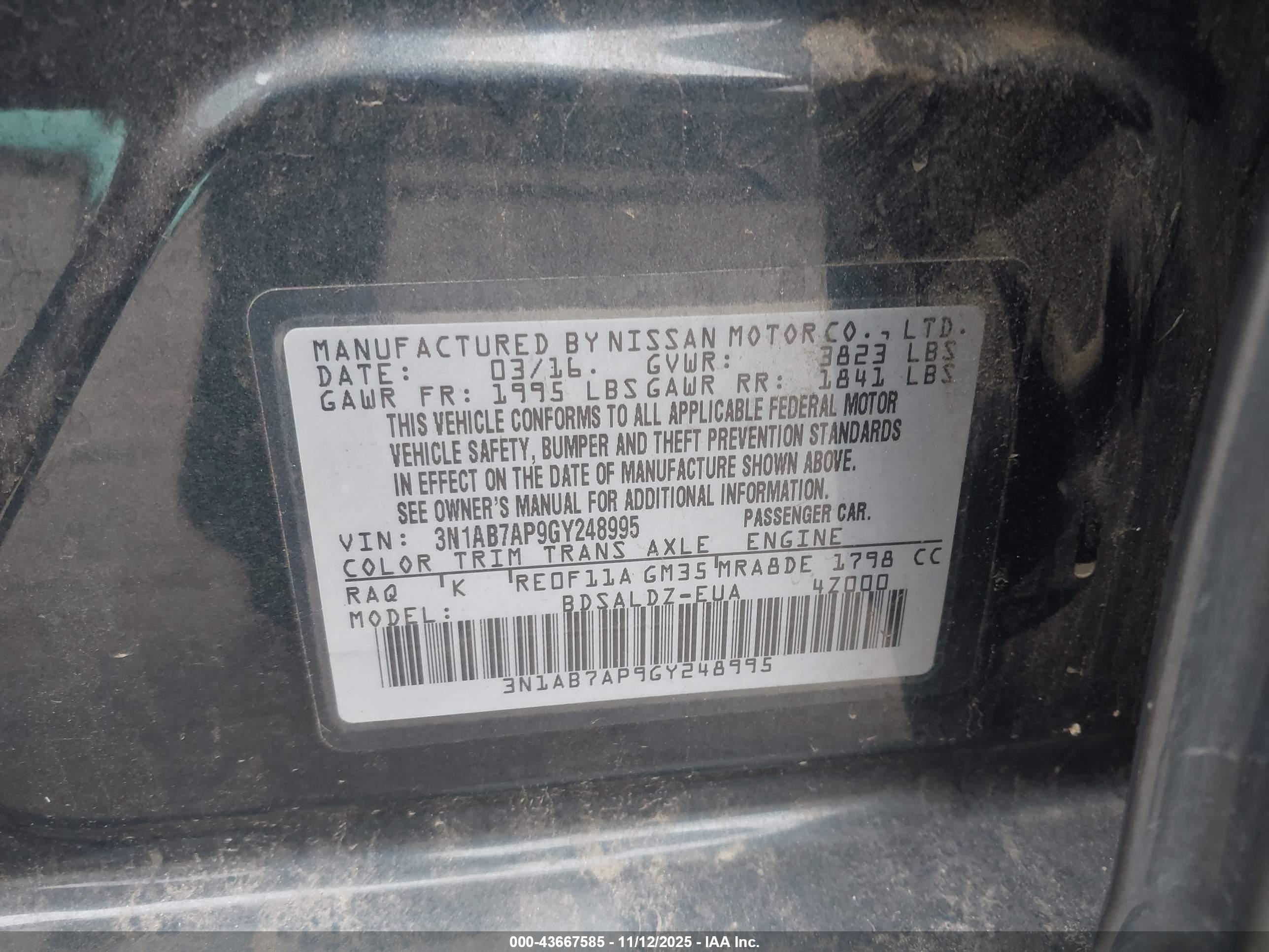NISSAN SENTRA image 9