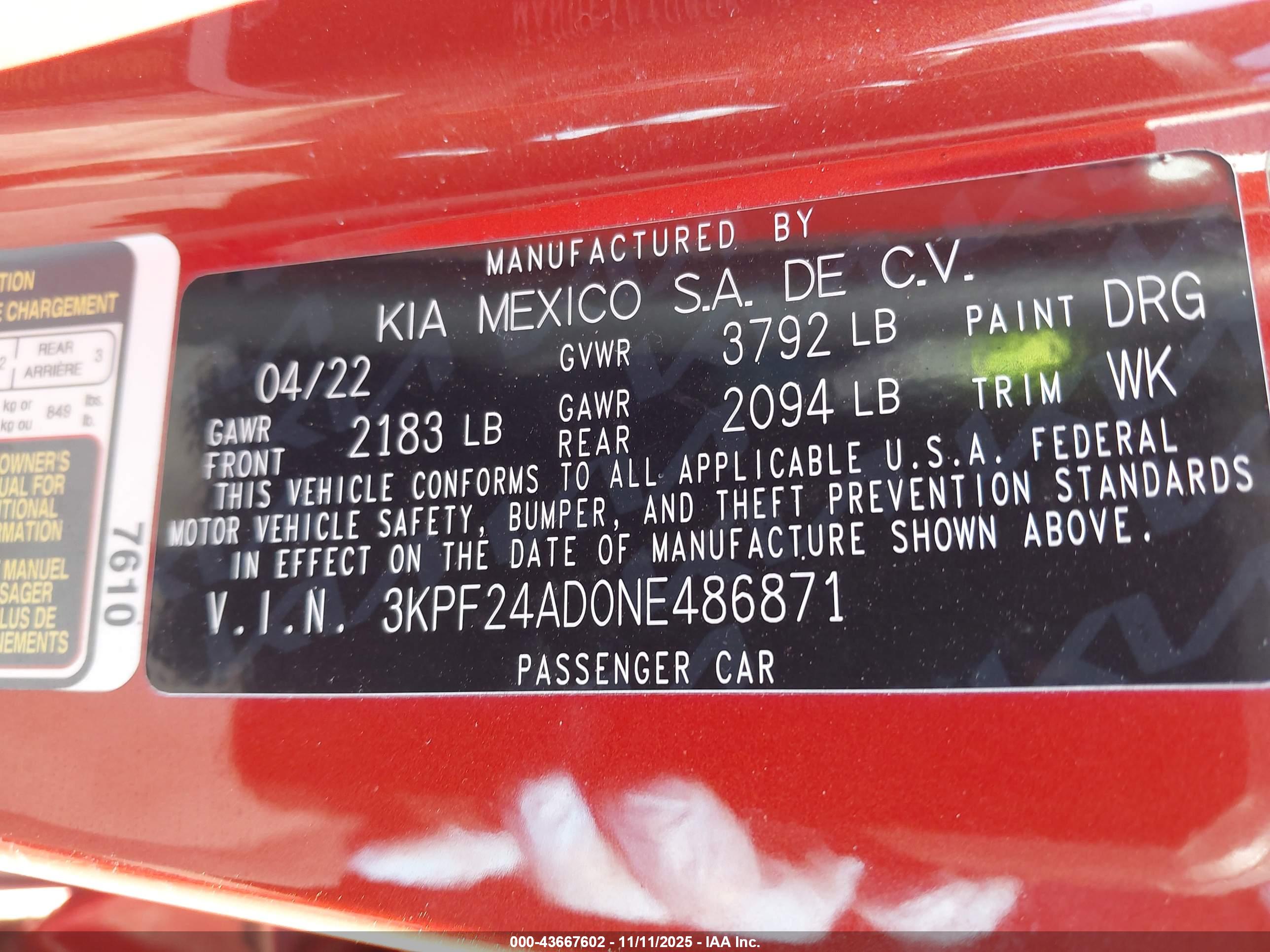 KIA FORTE image 9
