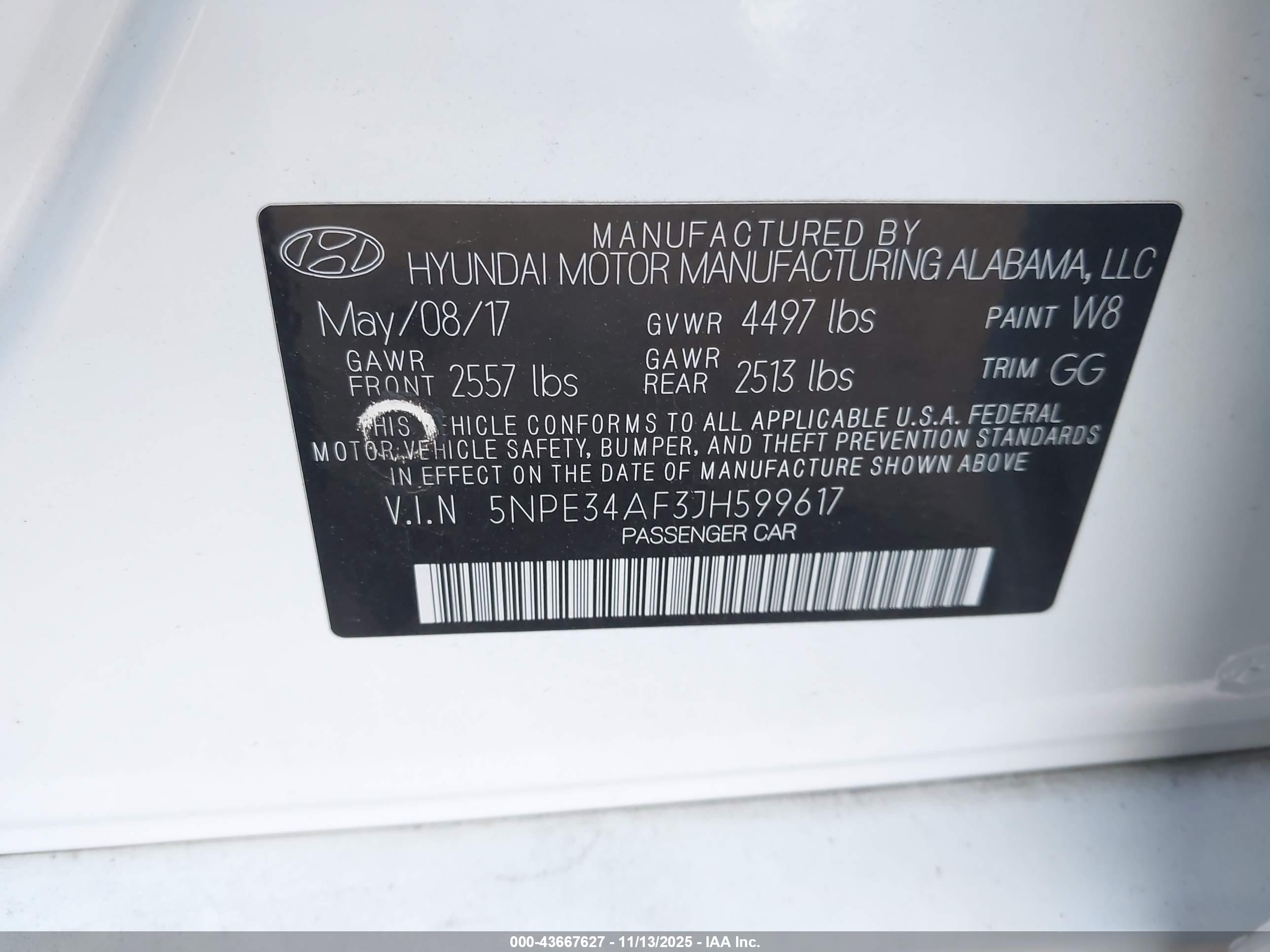 HYUNDAI SONATA image 9