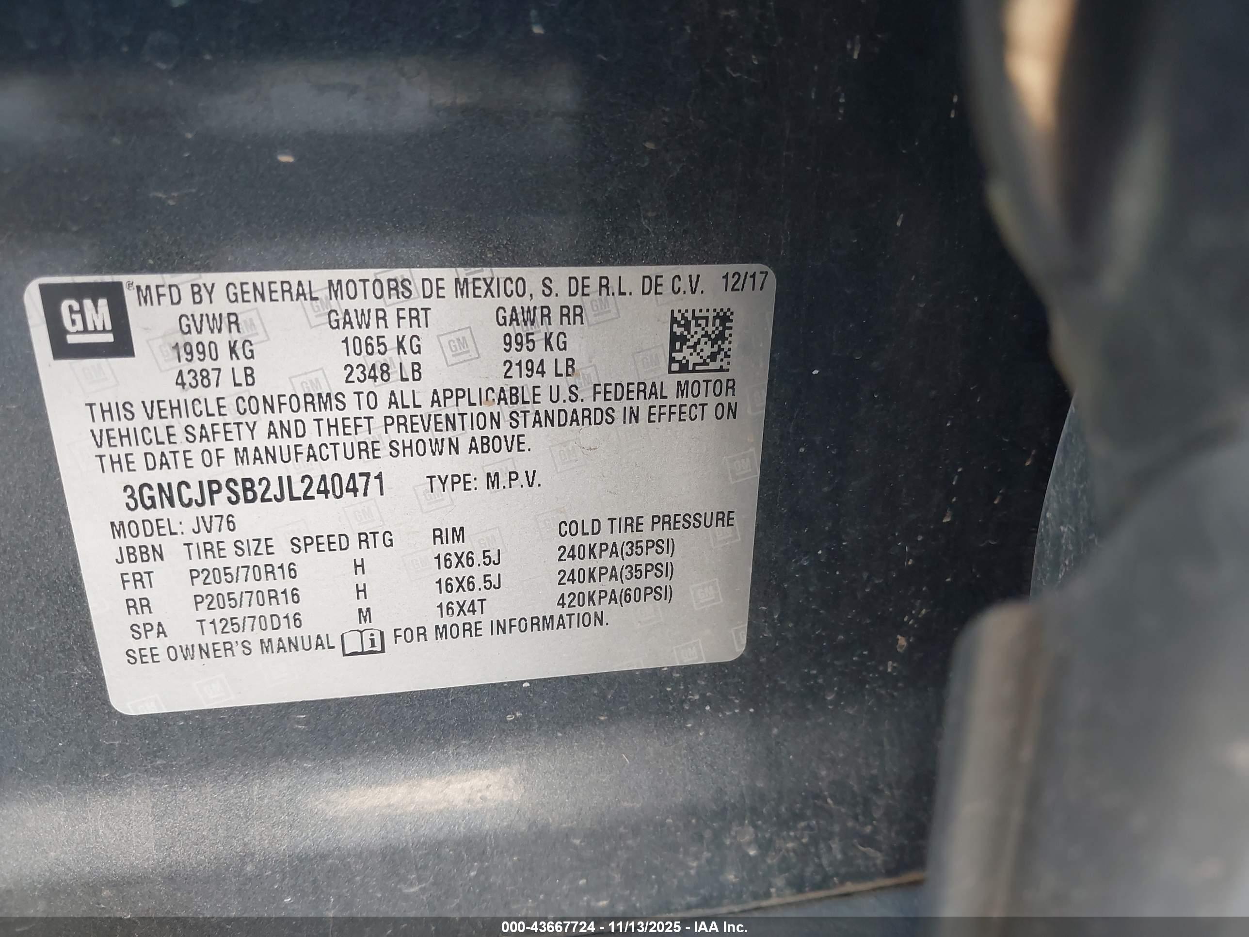 CHEVROLET TRAX image 9