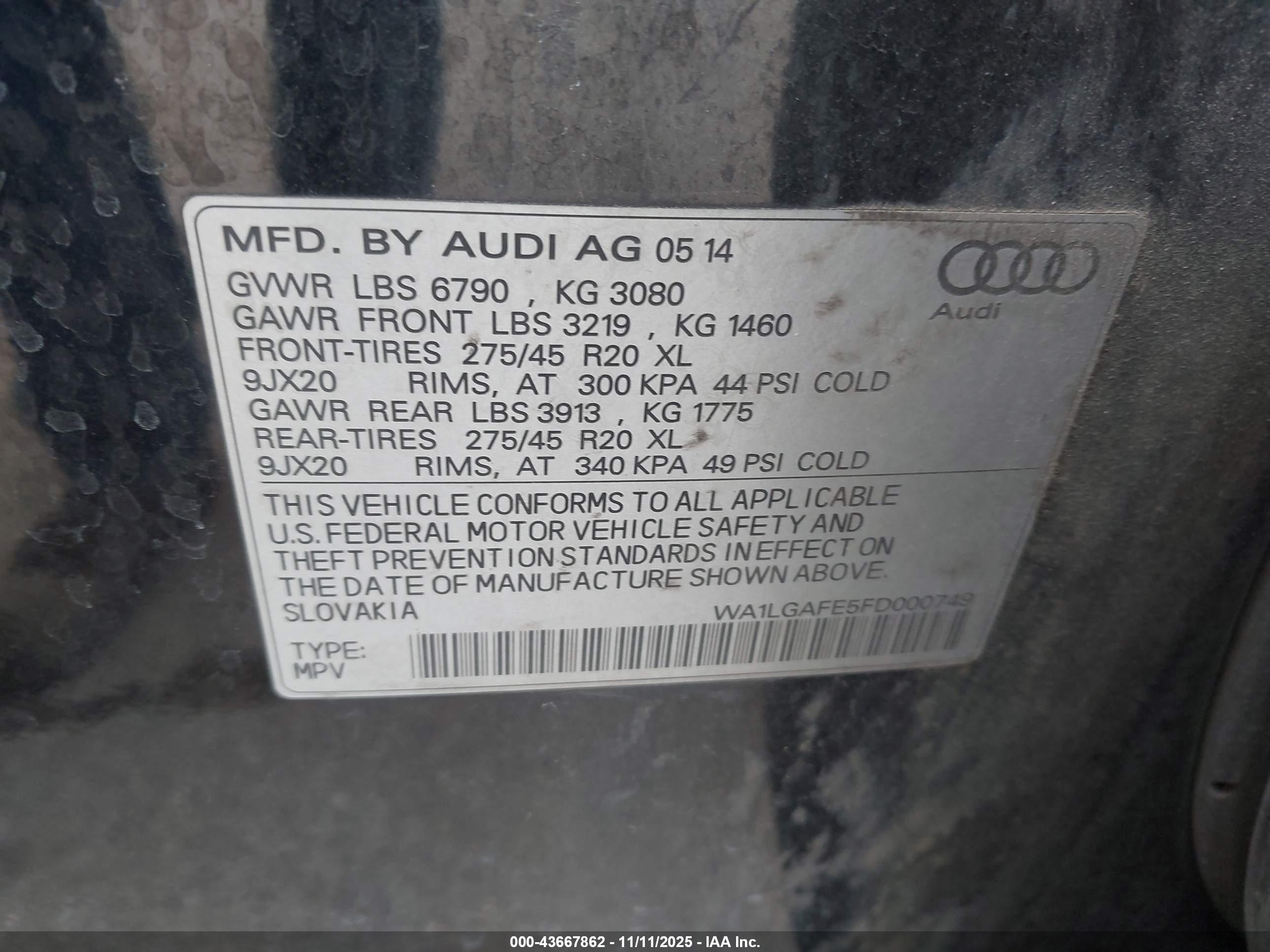 AUDI Q7 image 9