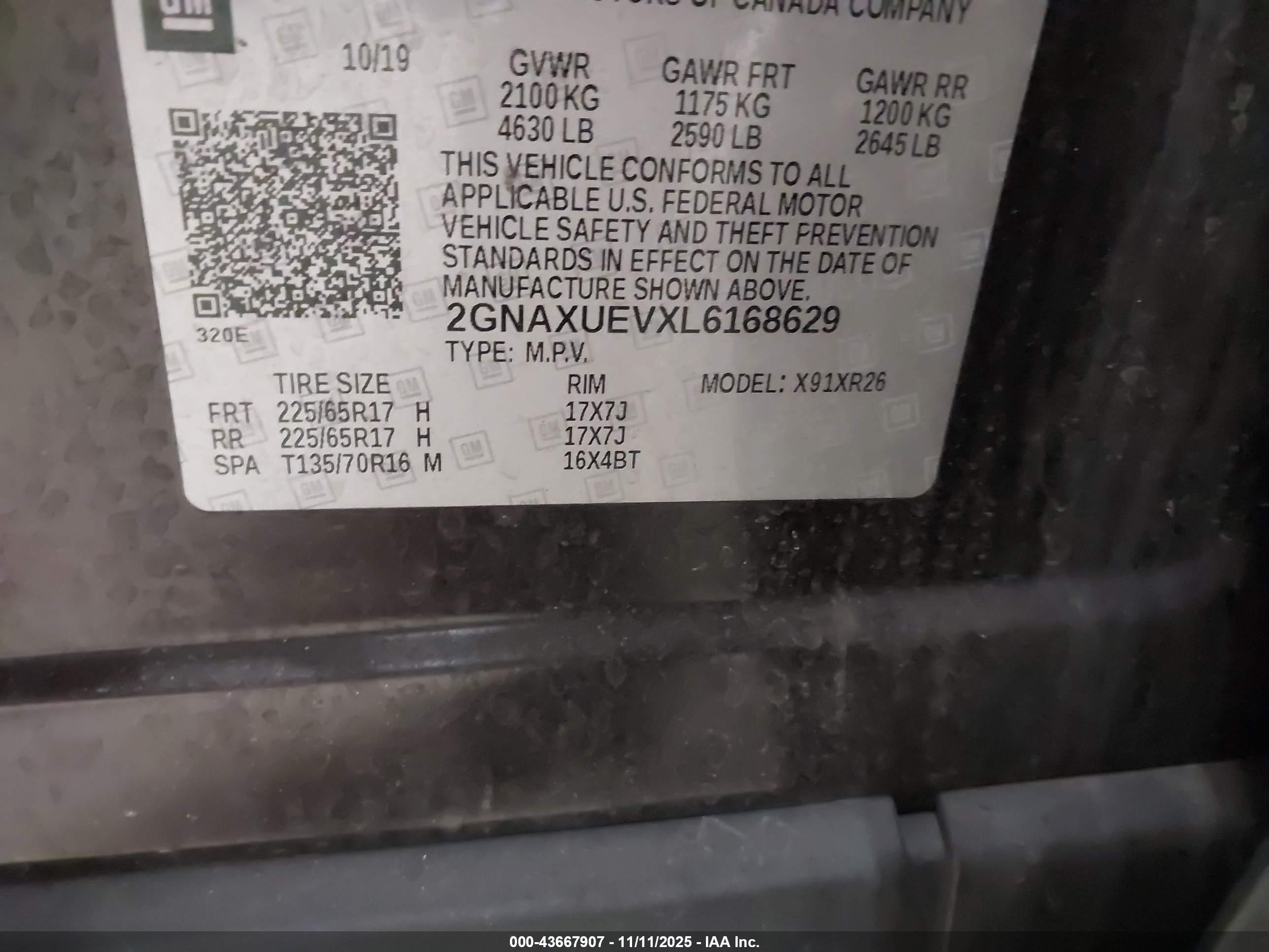 CHEVROLET EQUINOX image 9