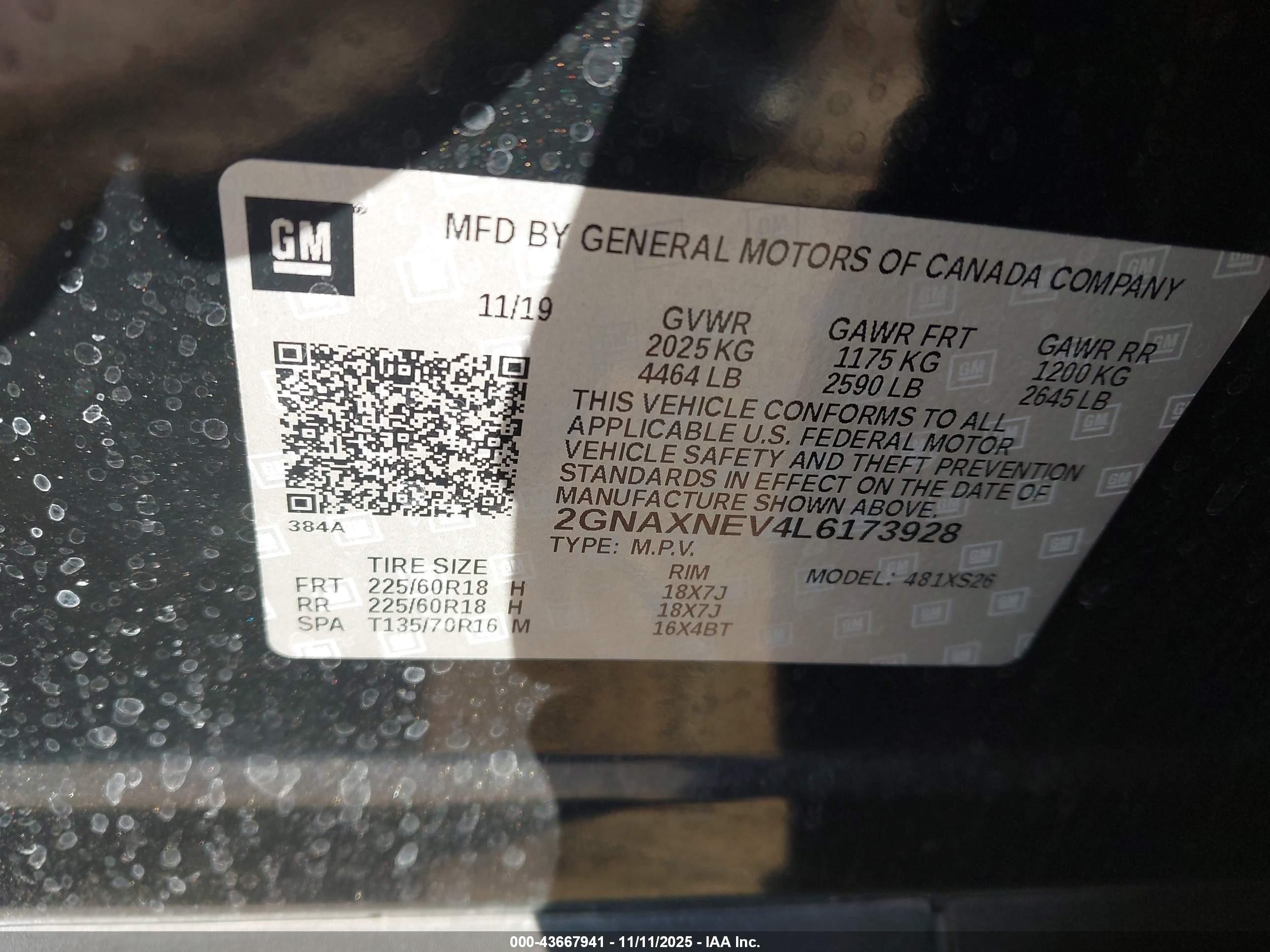 CHEVROLET EQUINOX image 9