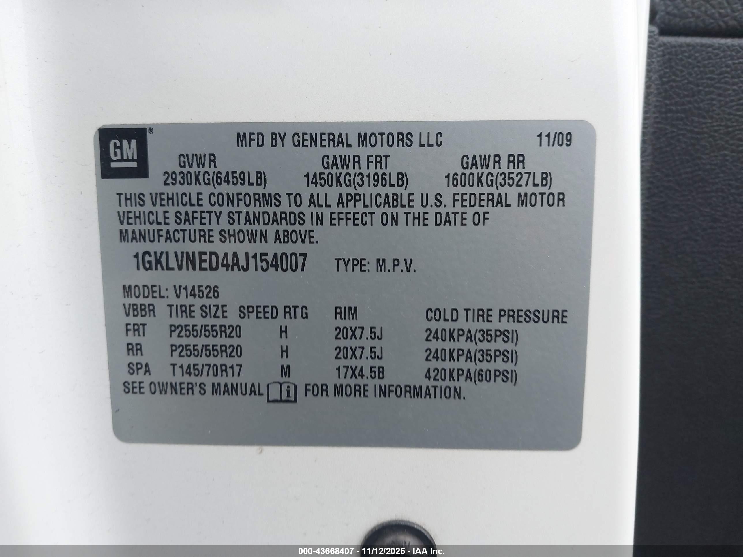 GMC ACADIA image 9