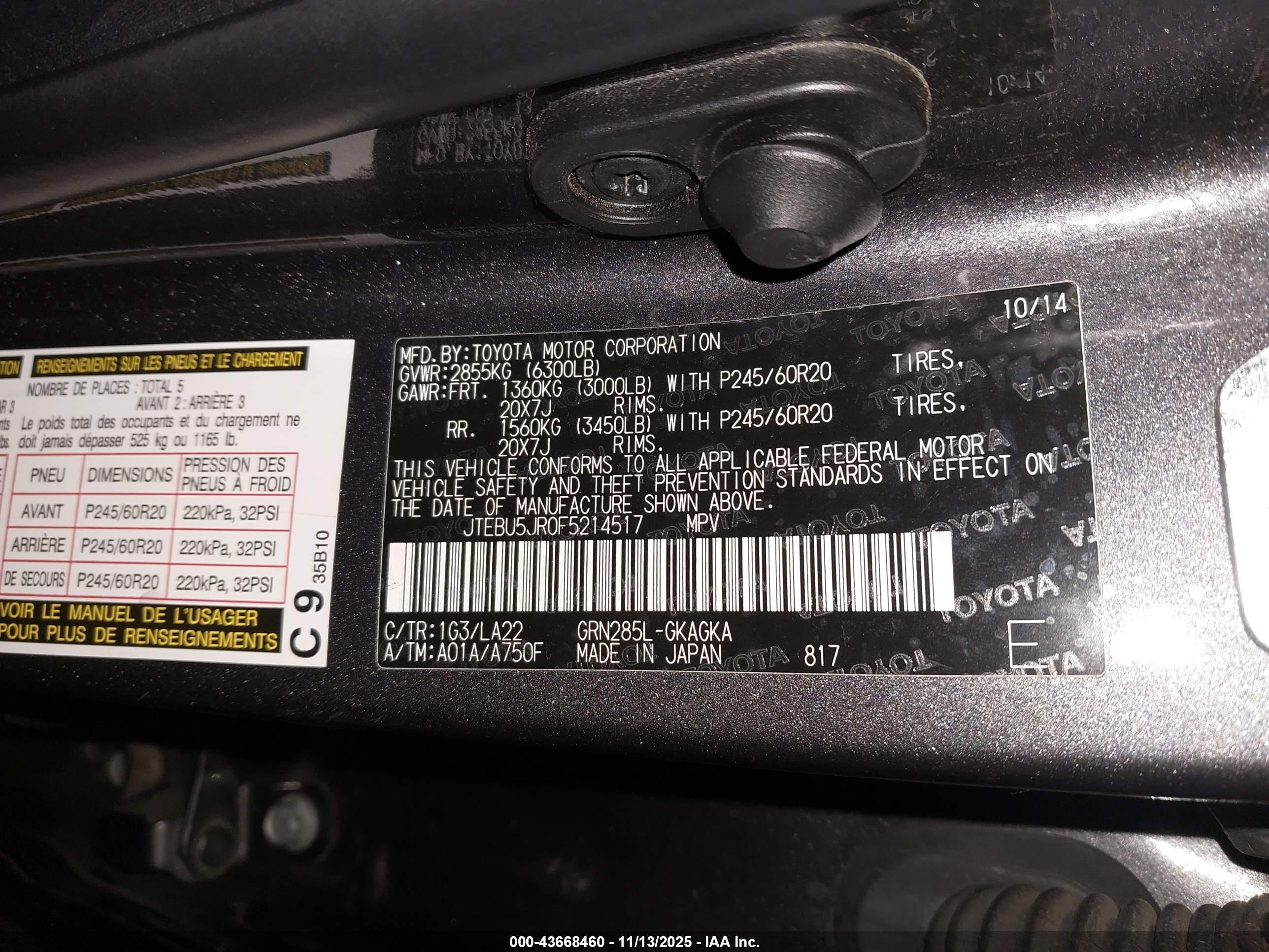 TOYOTA 4RUNNER image 9