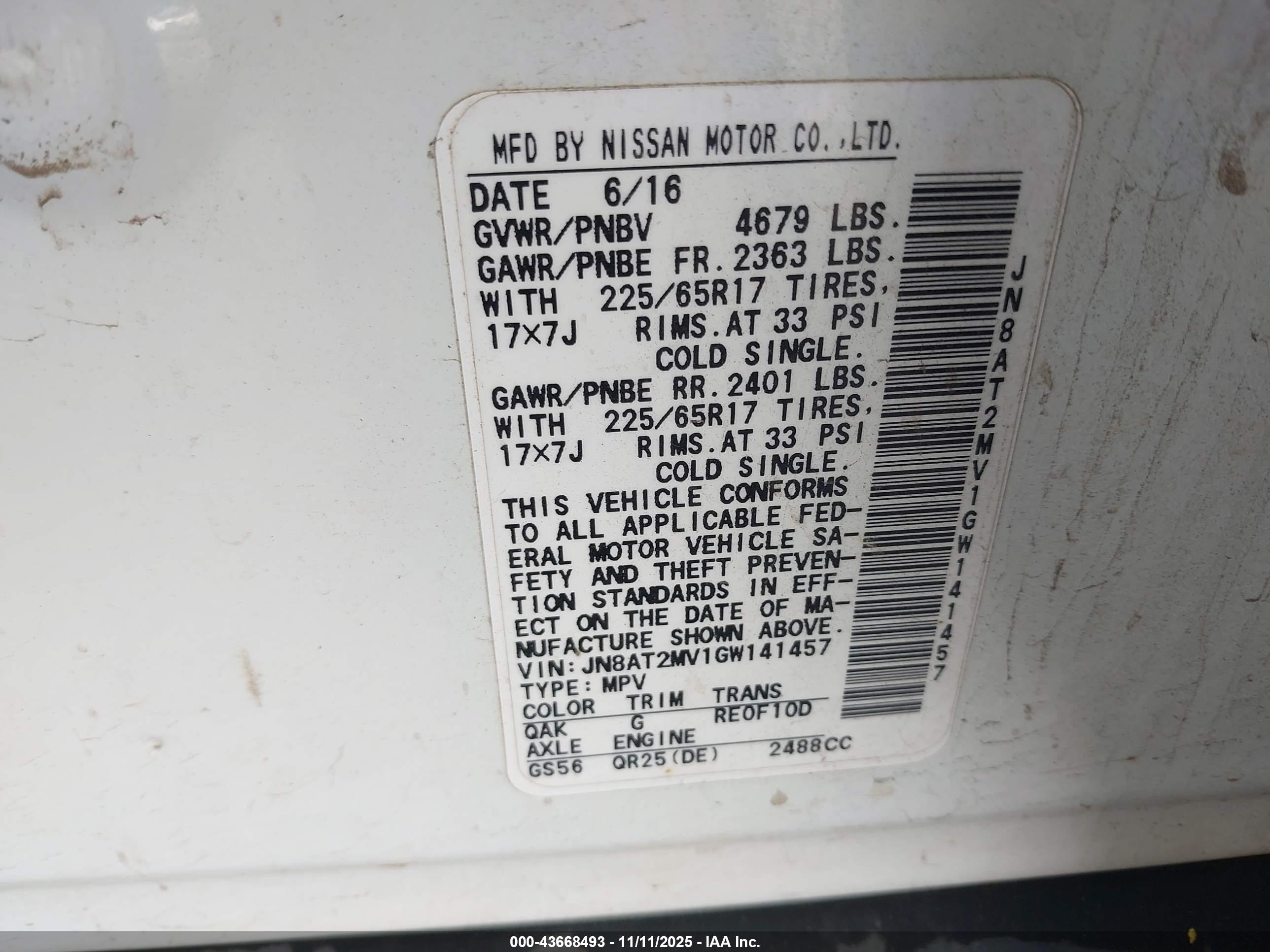 NISSAN ROGUE image 9