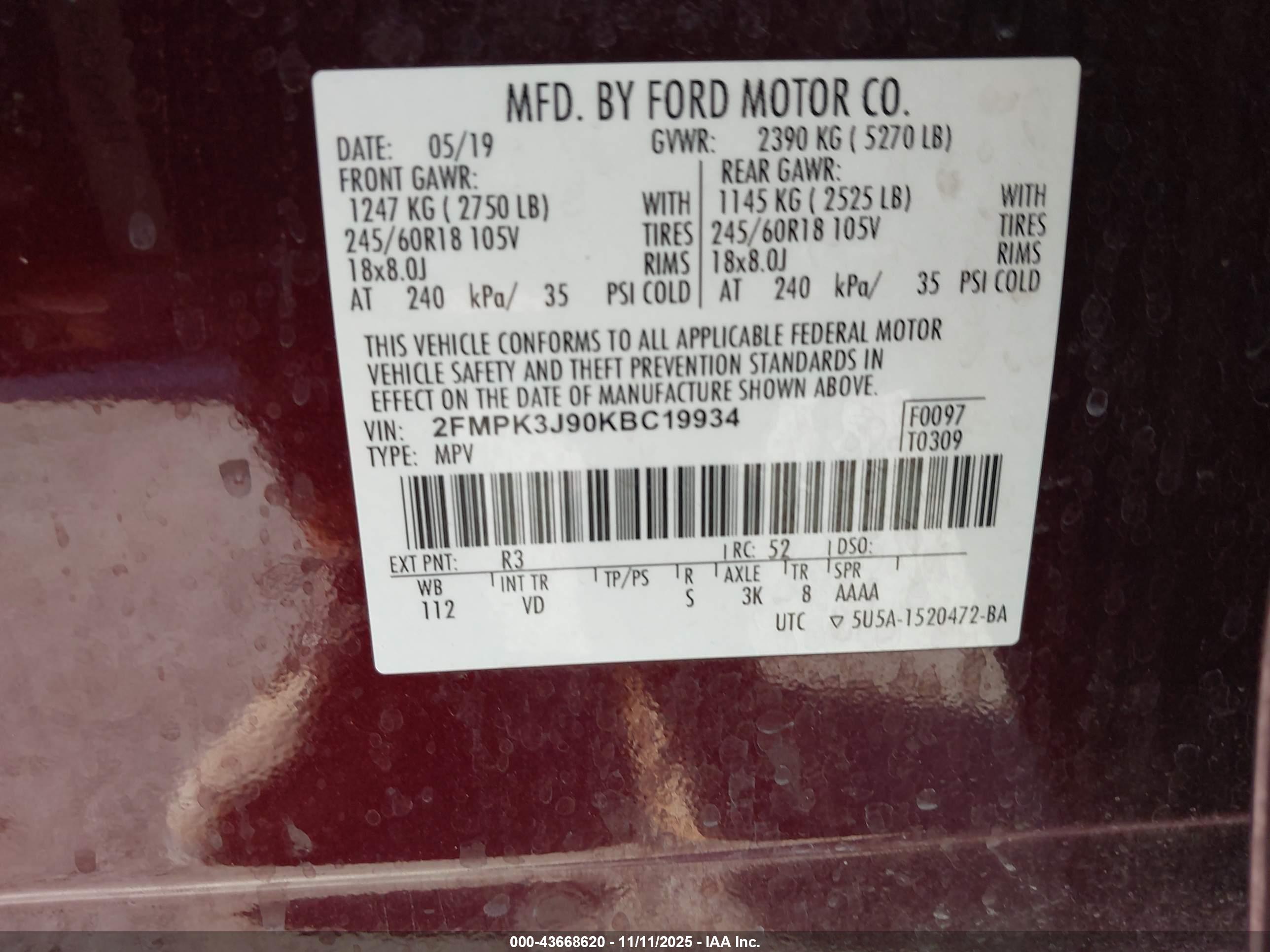 FORD EDGE image 9