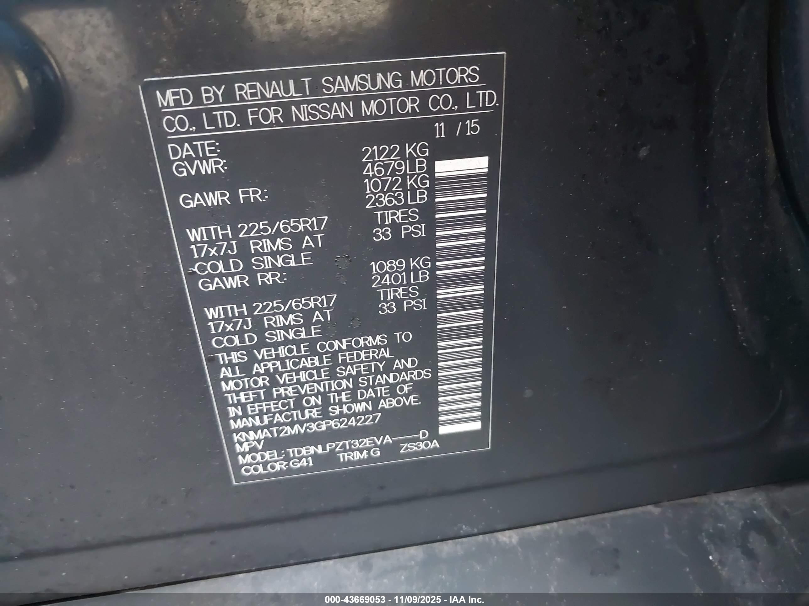 NISSAN ROGUE image 9