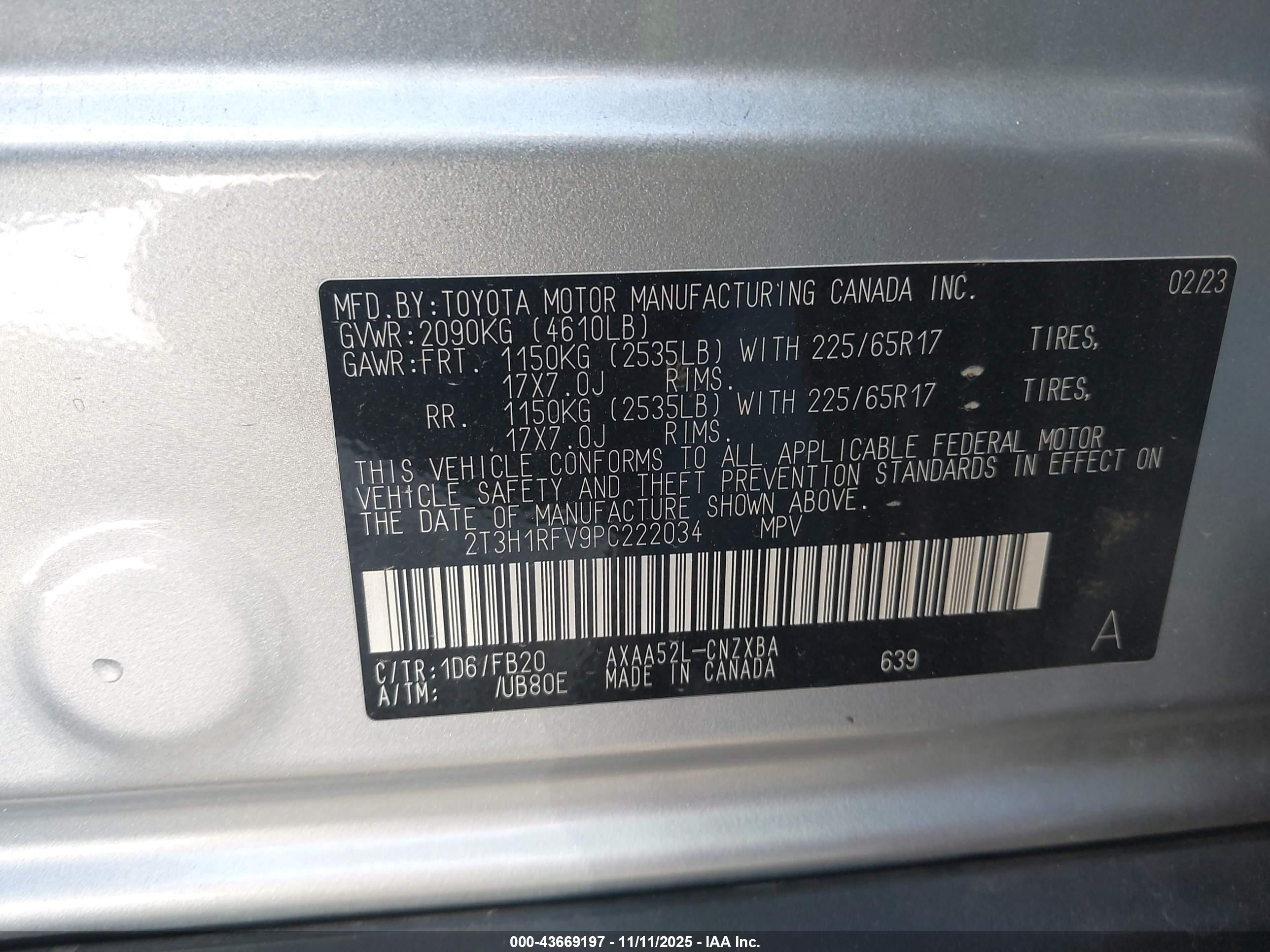TOYOTA RAV4 image 9