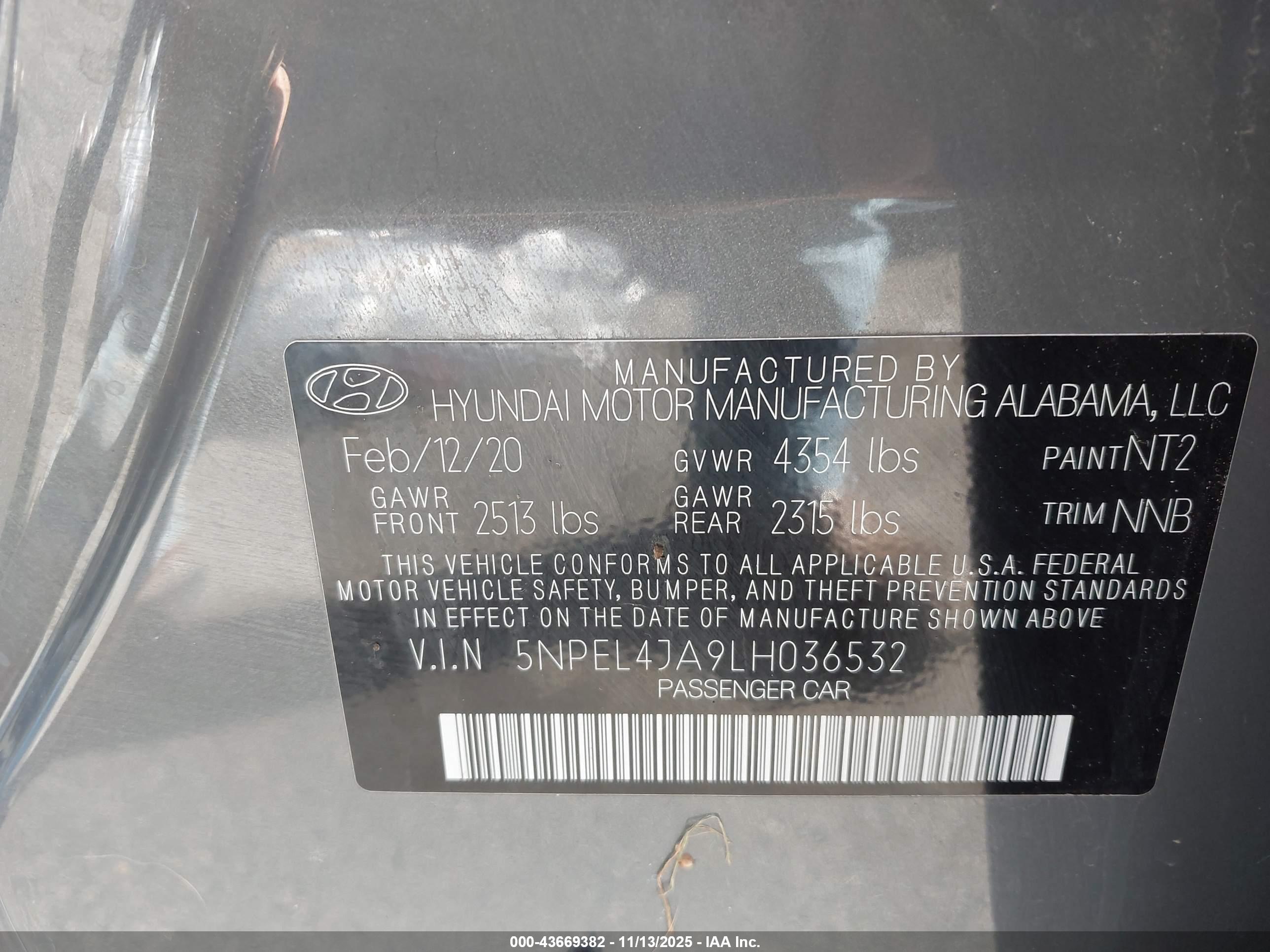 HYUNDAI SONATA image 9