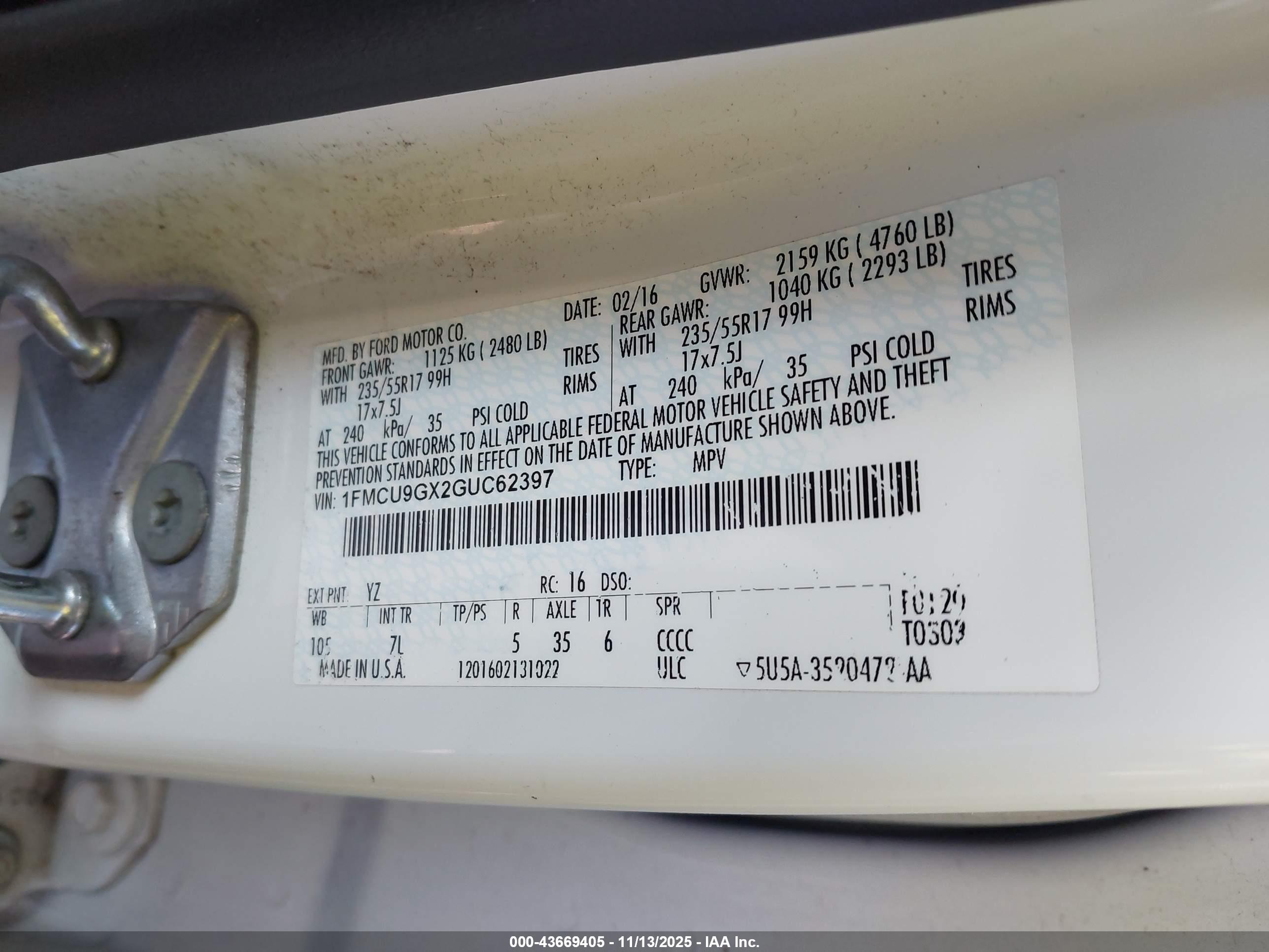 FORD ESCAPE image 9