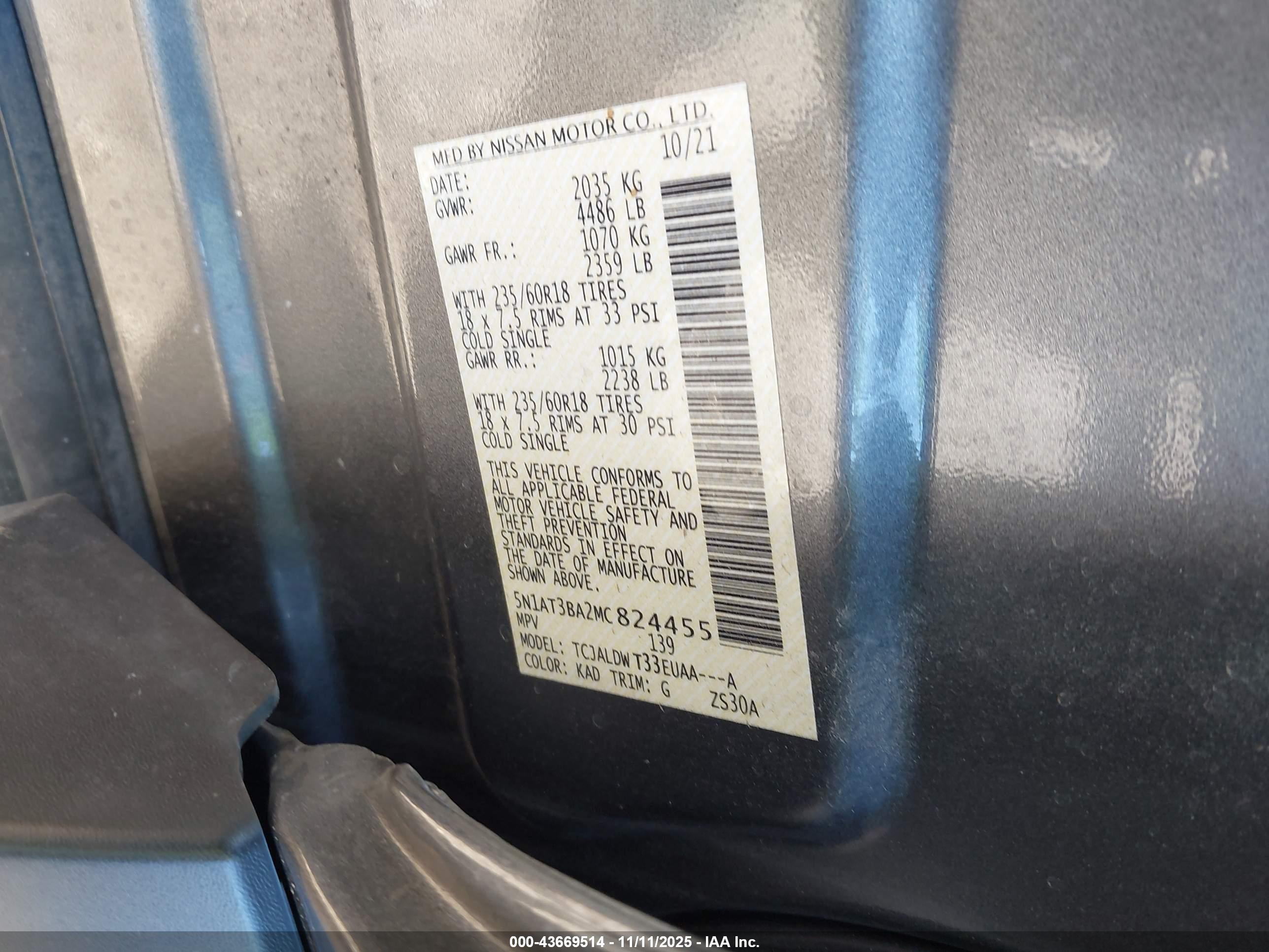 NISSAN ROGUE image 9