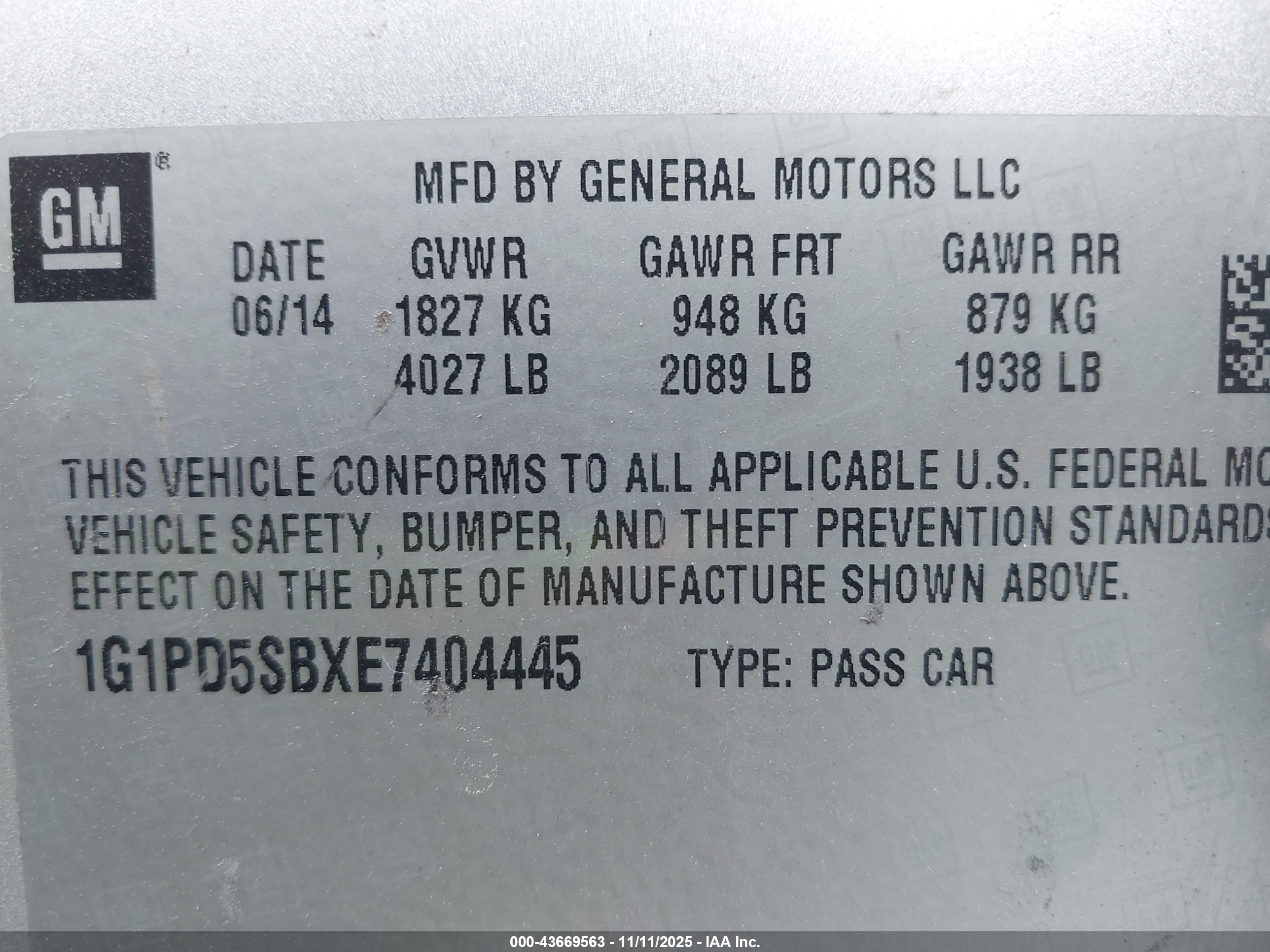 CHEVROLET CRUZE image 9