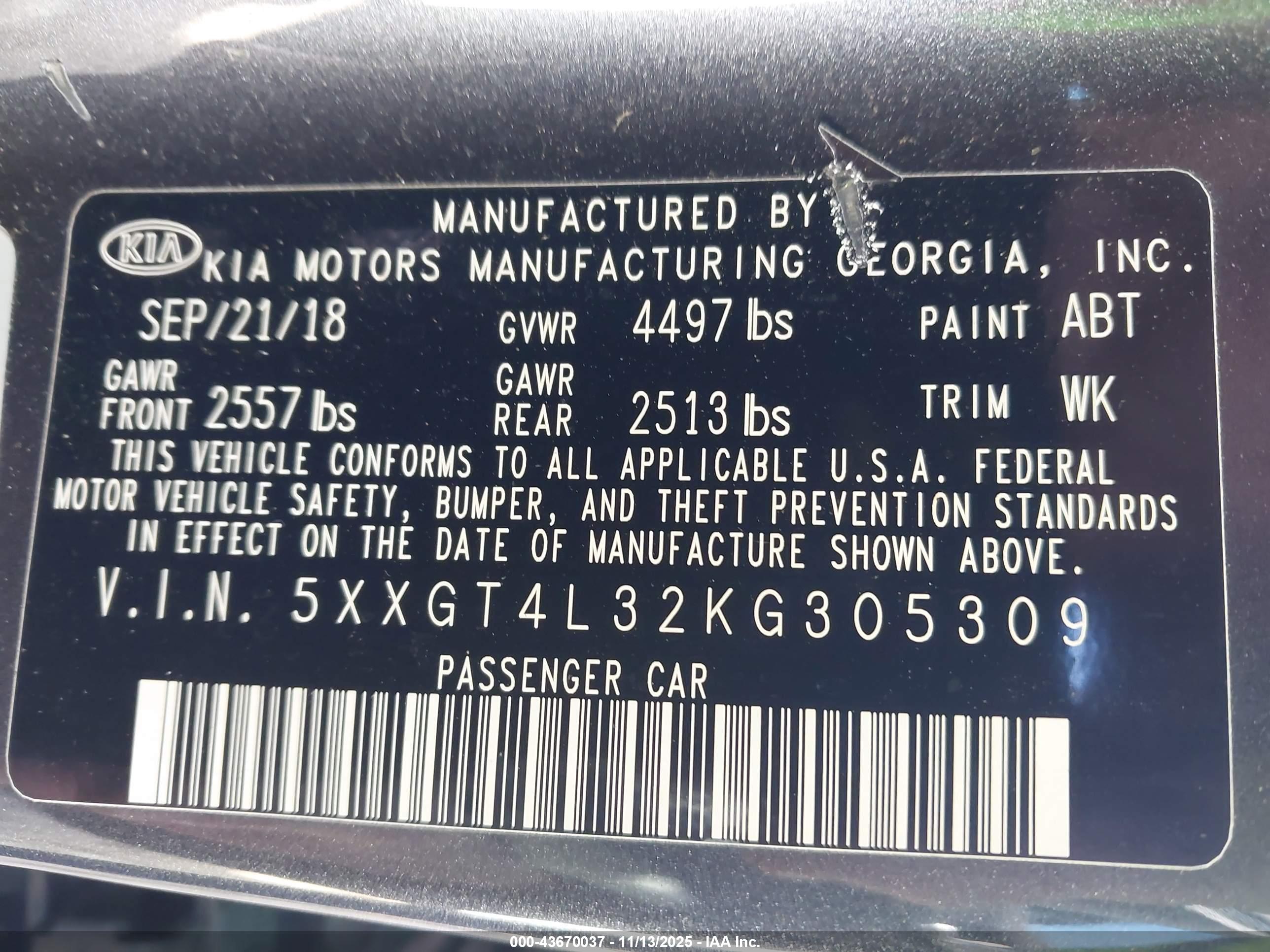 KIA OPTIMA image 9