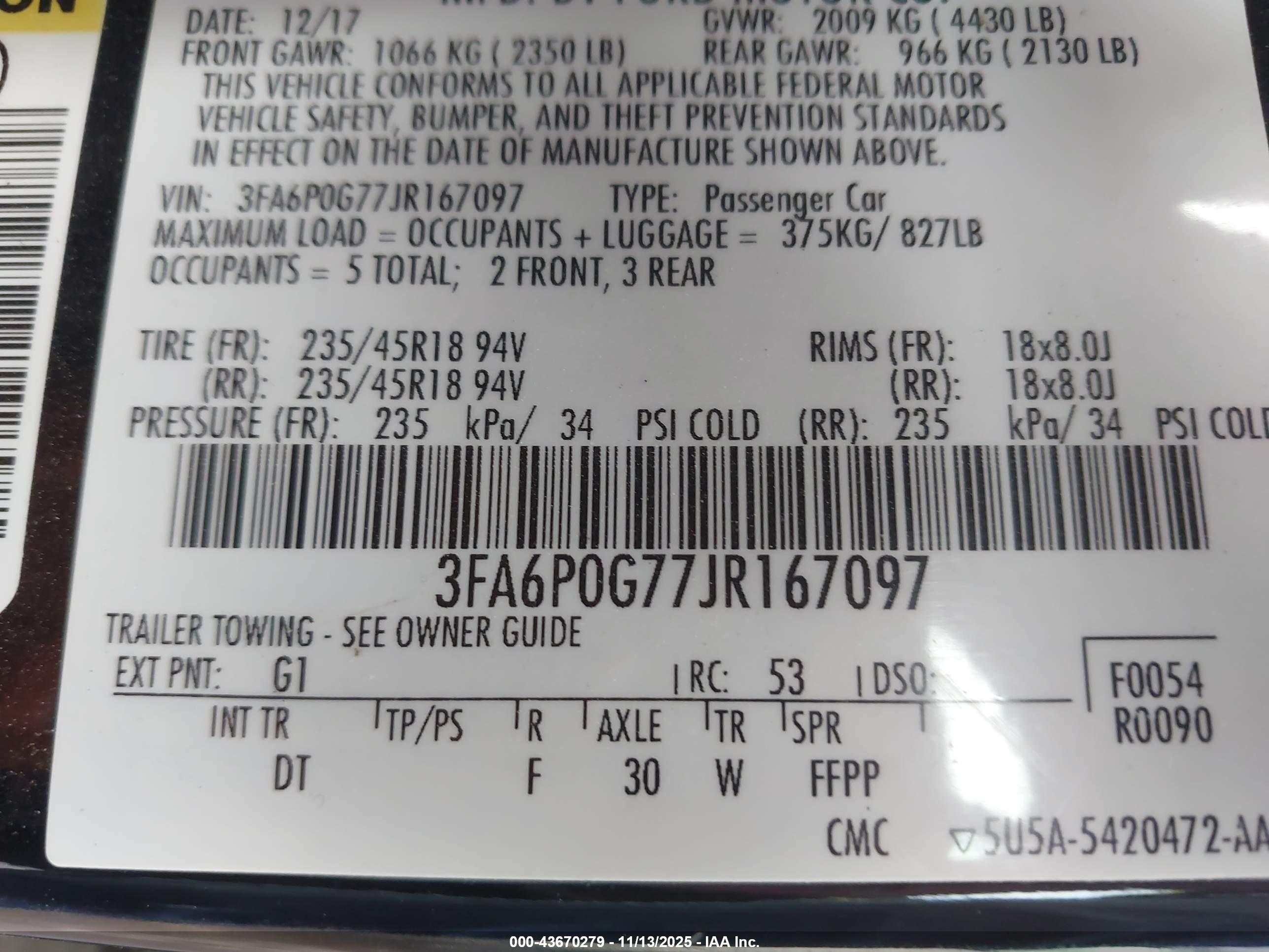 FORD FUSION image 9