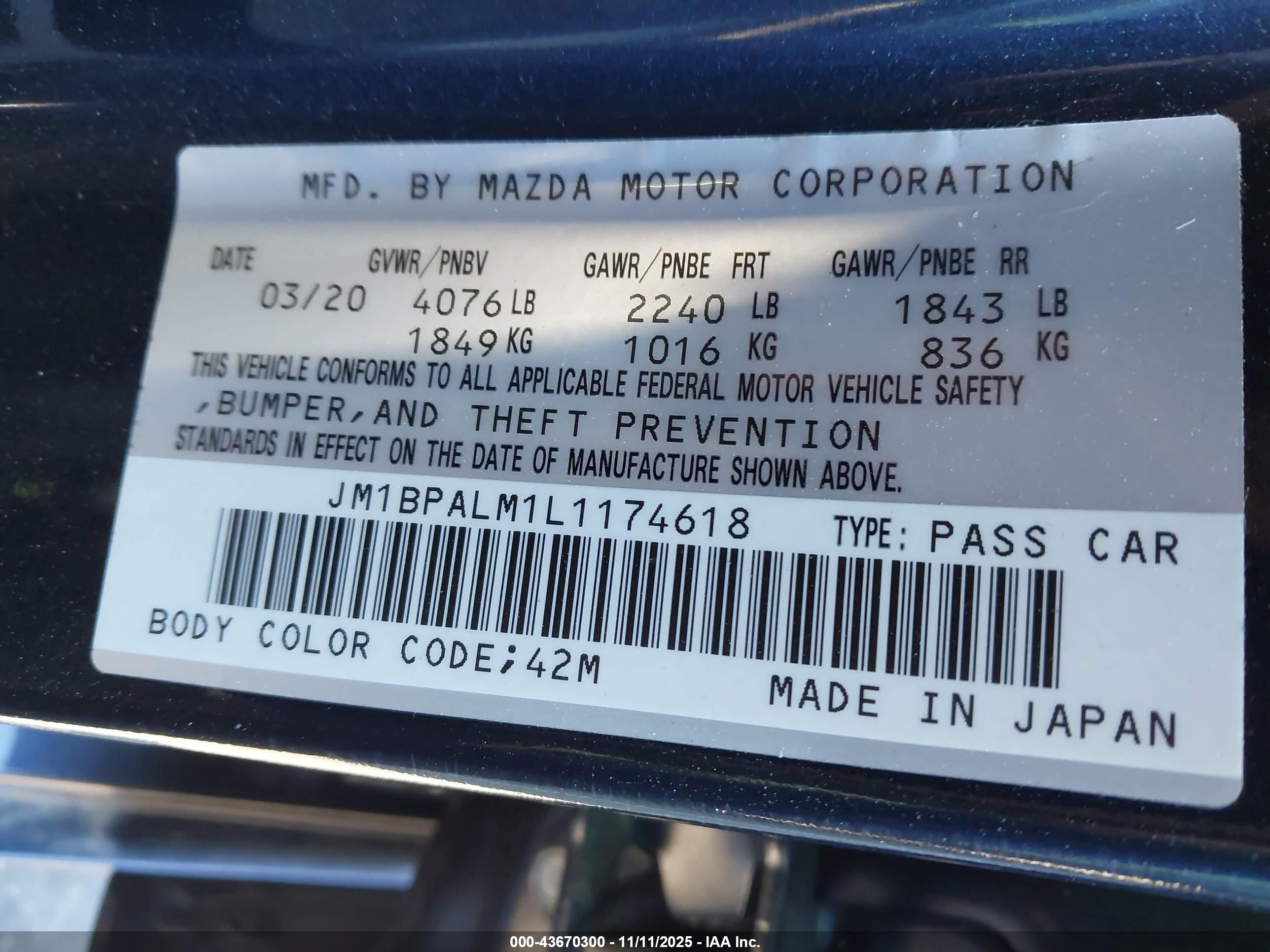 MAZDA MAZDA3 image 9