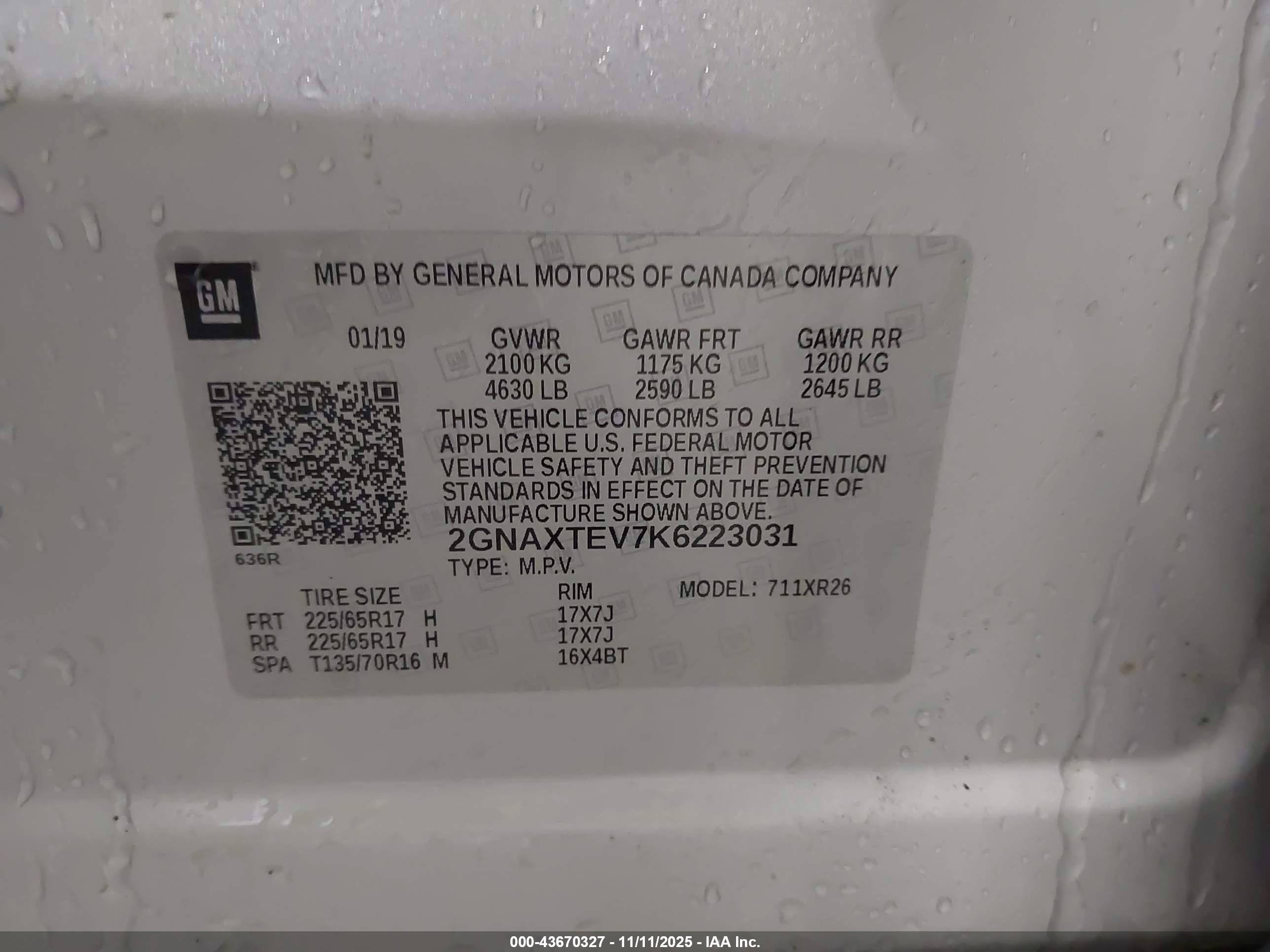 CHEVROLET EQUINOX image 9