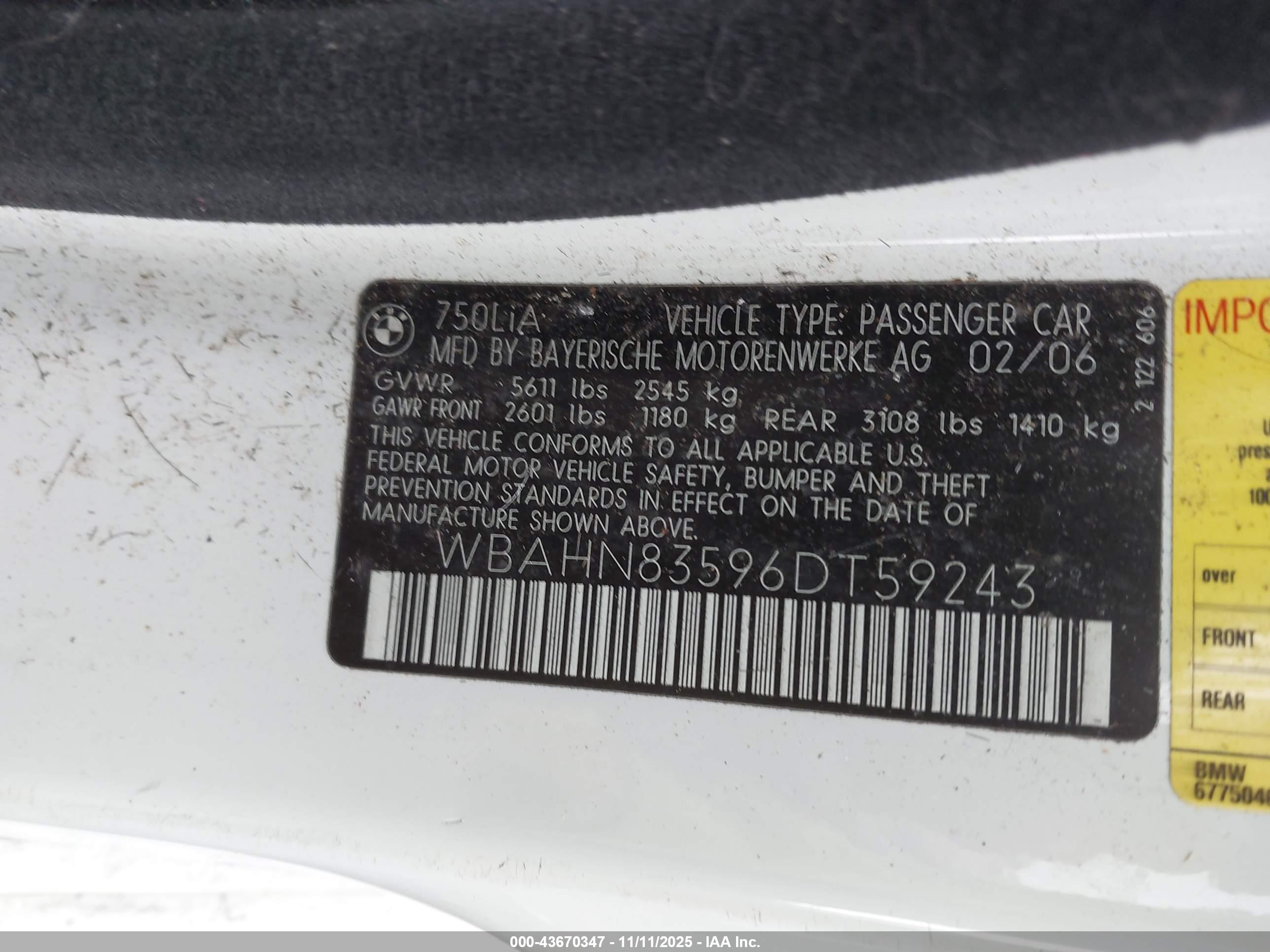 BMW 750LI image 9