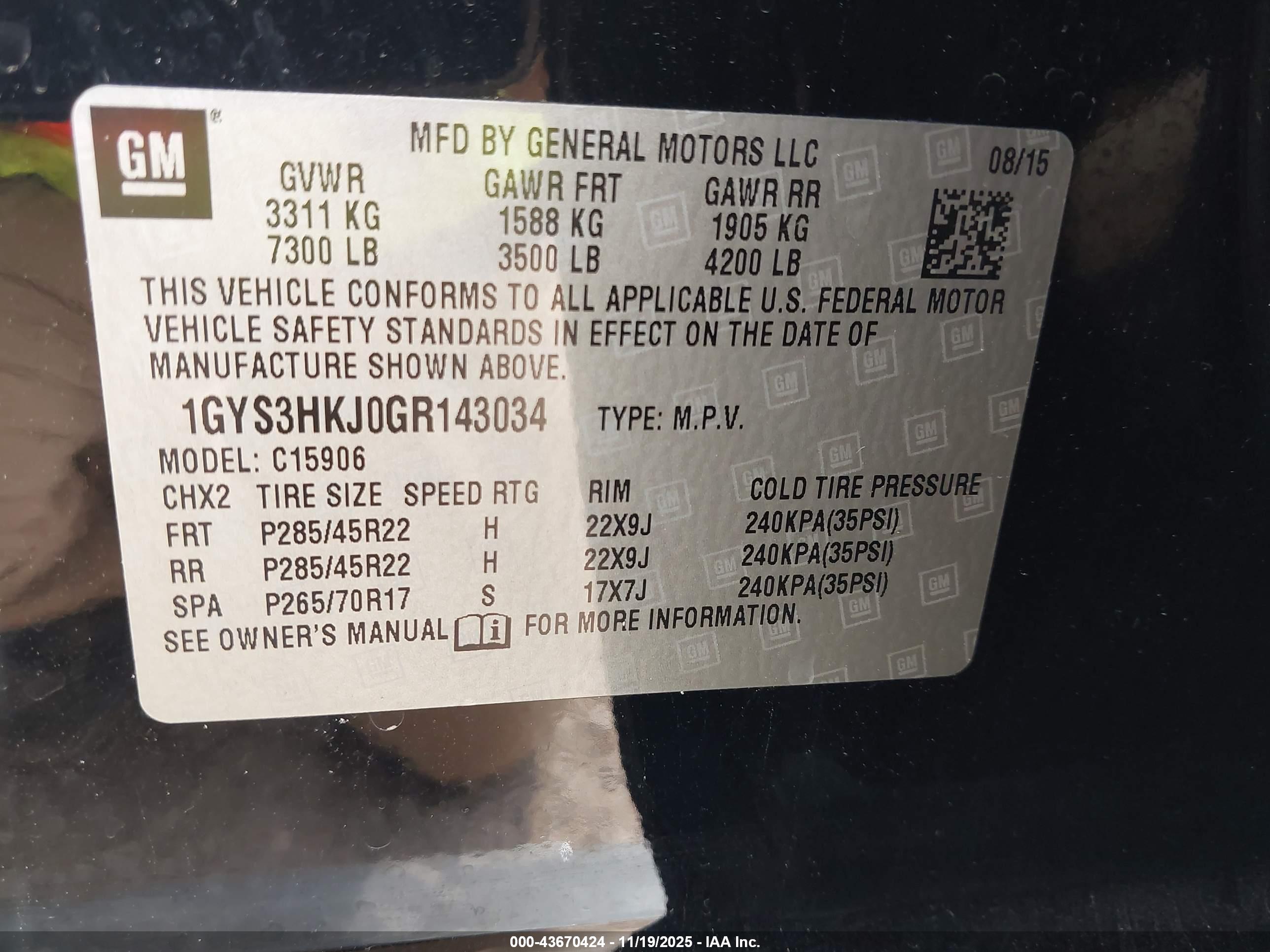 CADILLAC ESCALADE image 9