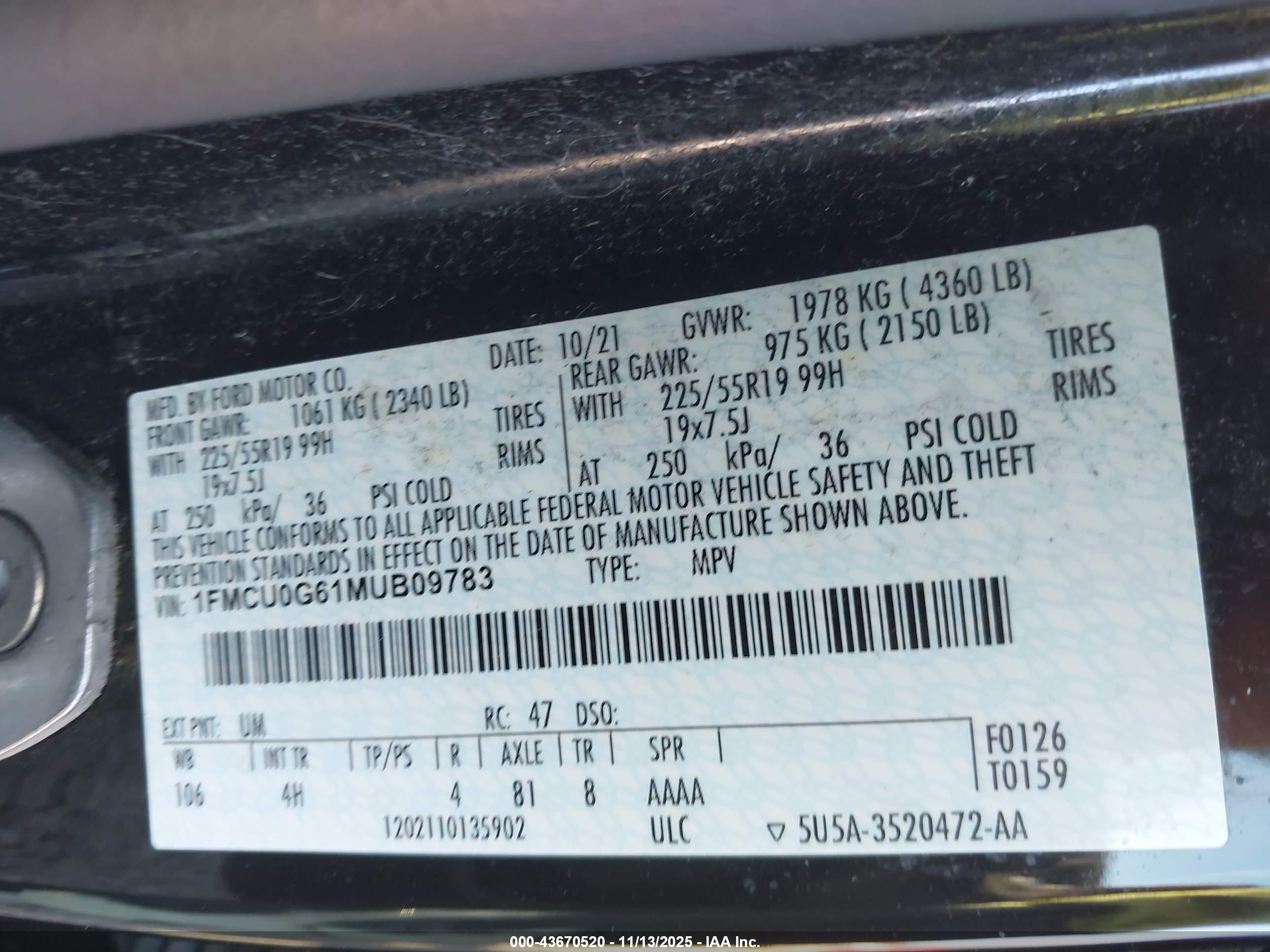 FORD ESCAPE image 9