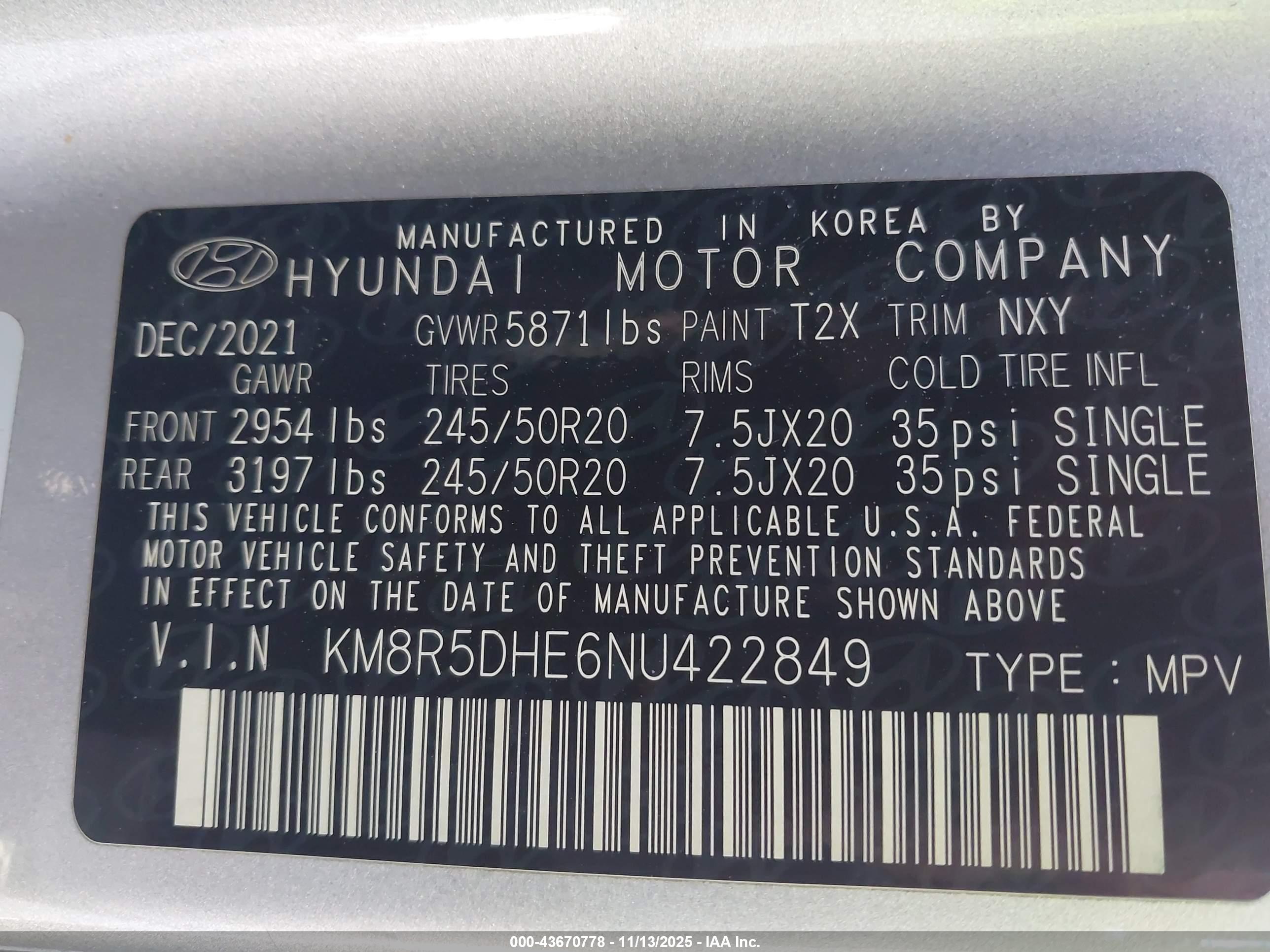 HYUNDAI PALISADE image 9