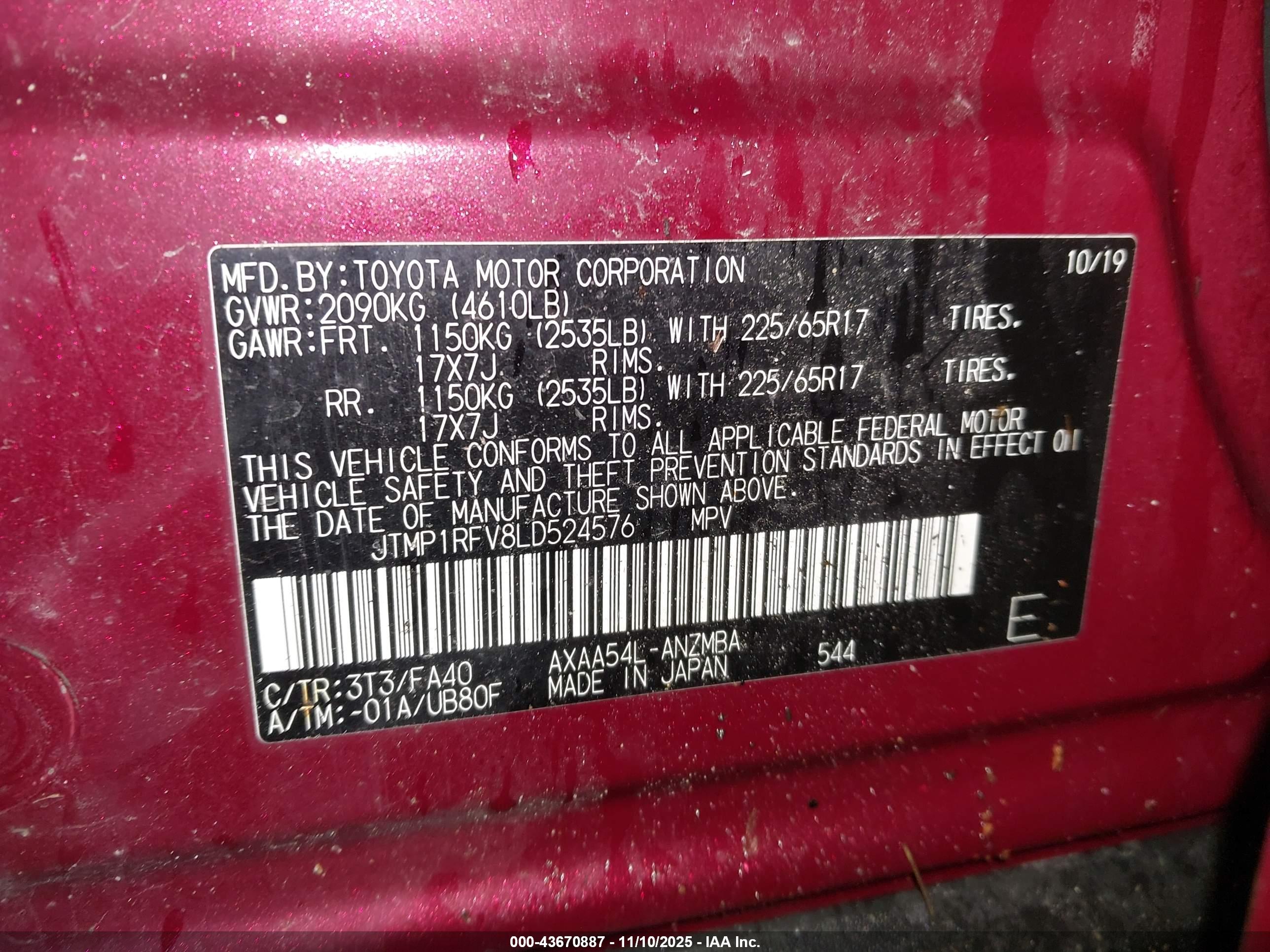 TOYOTA RAV4 image 9