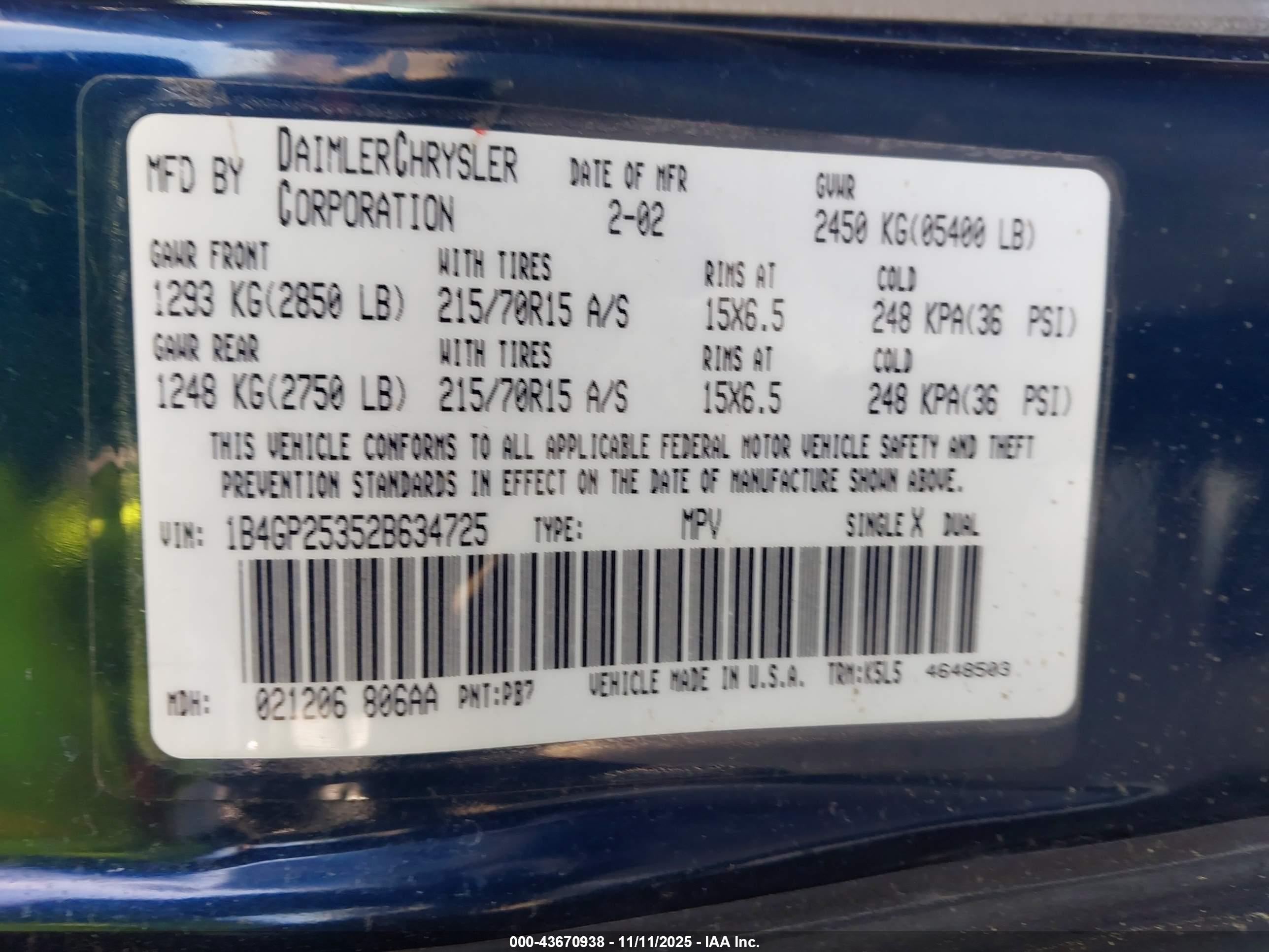 DODGE CARAVAN image 9