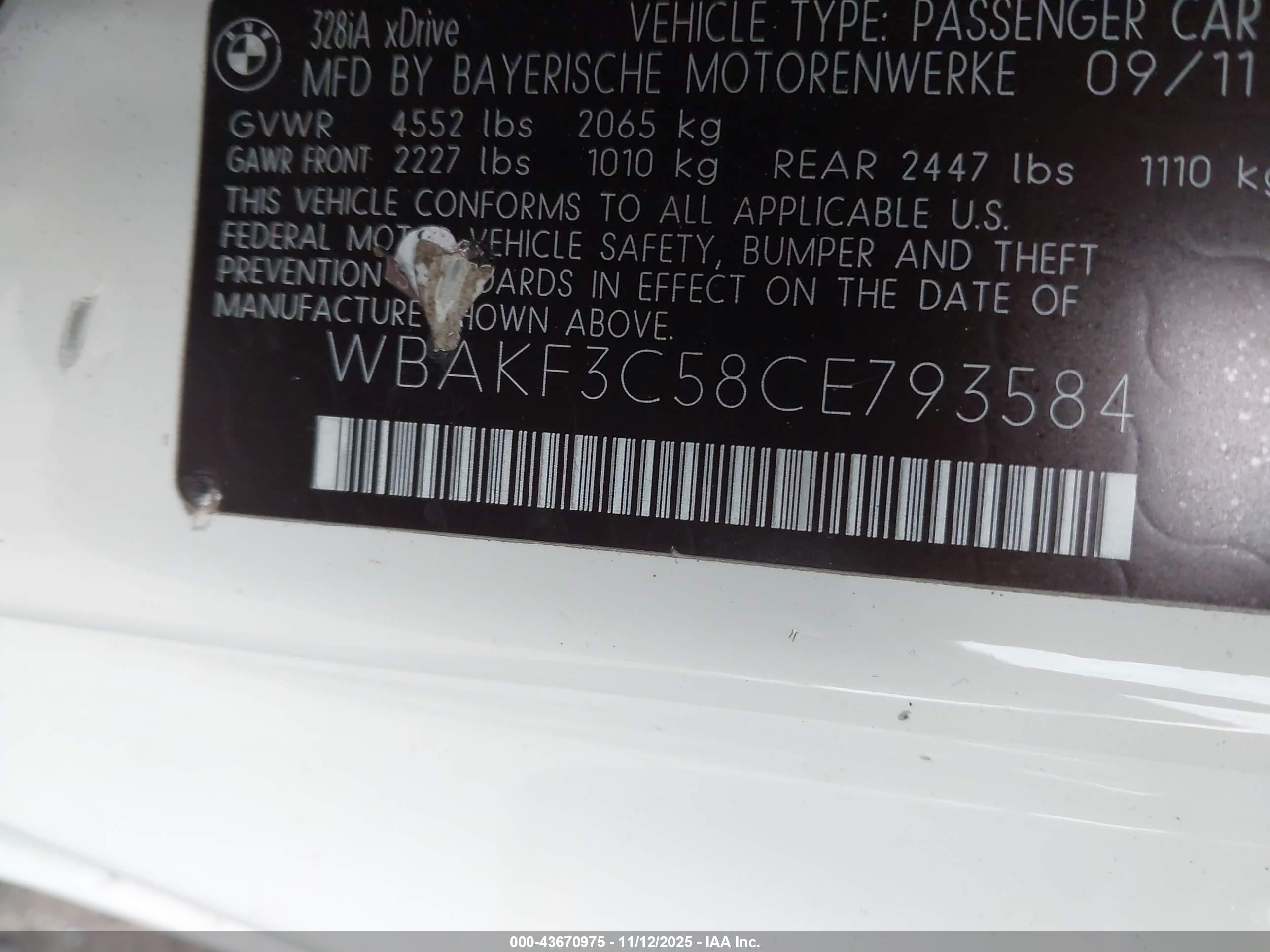 BMW 328I image 9