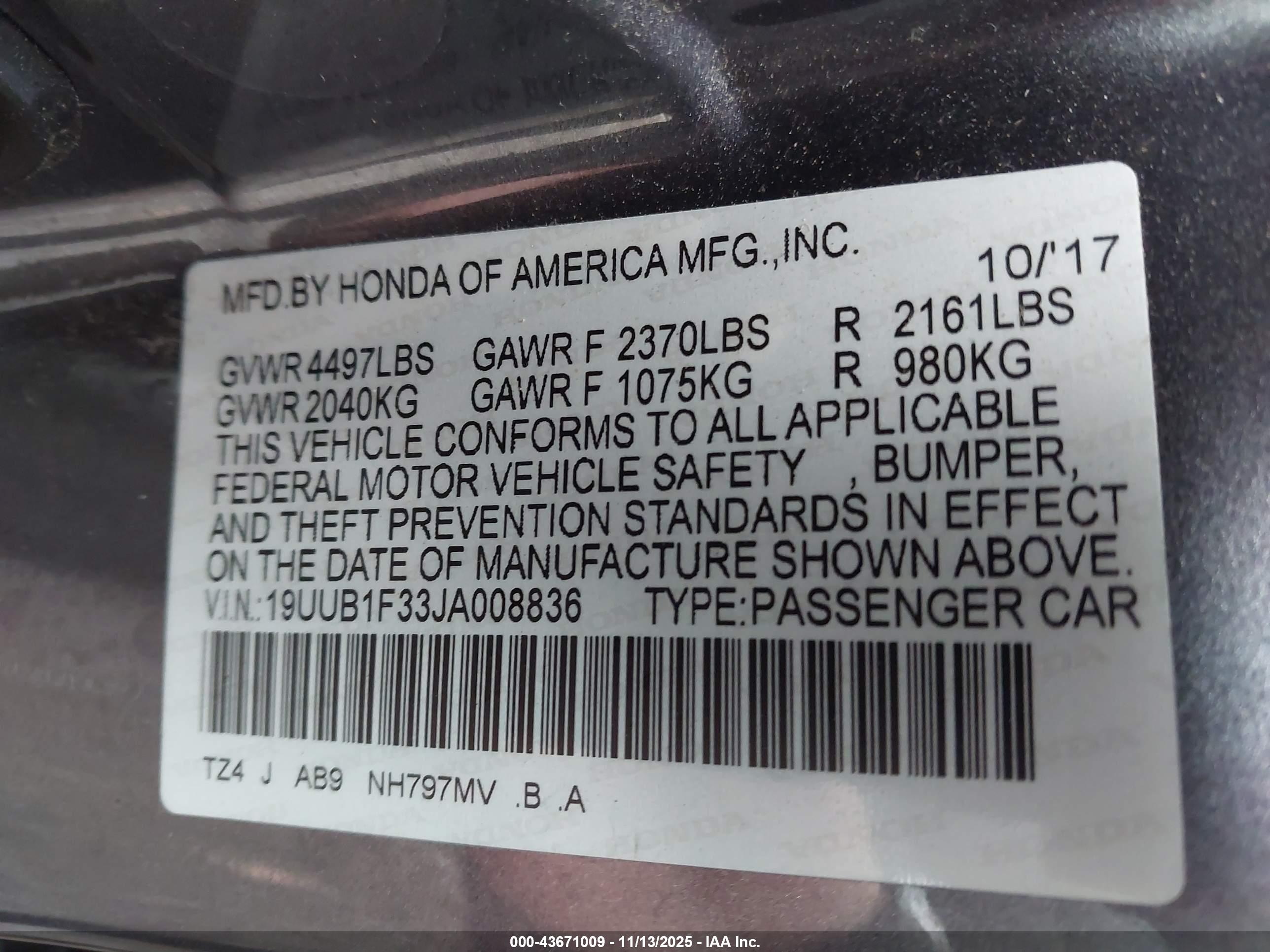 ACURA TLX image 9