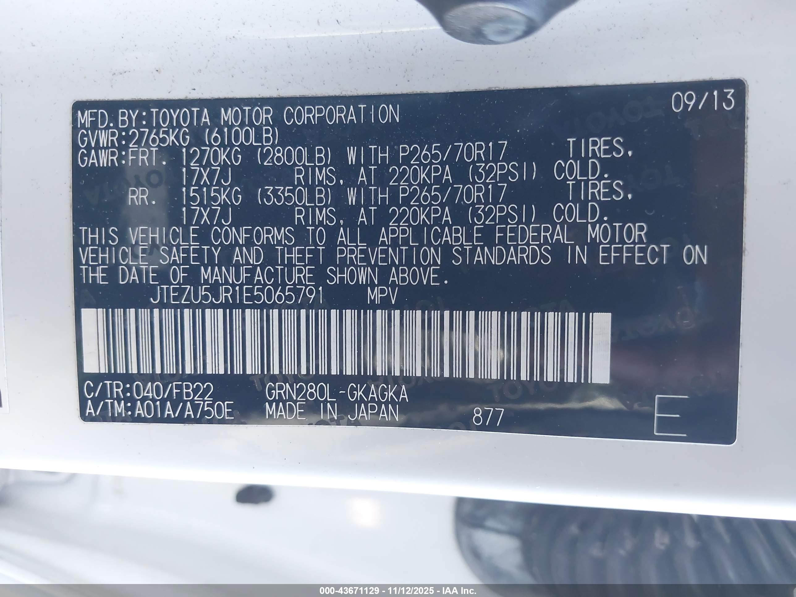 TOYOTA 4RUNNER image 9