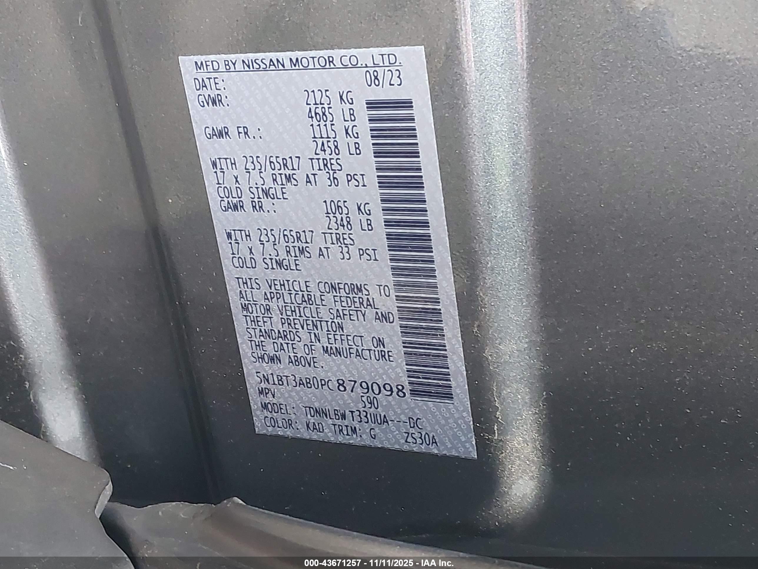 NISSAN ROGUE image 9
