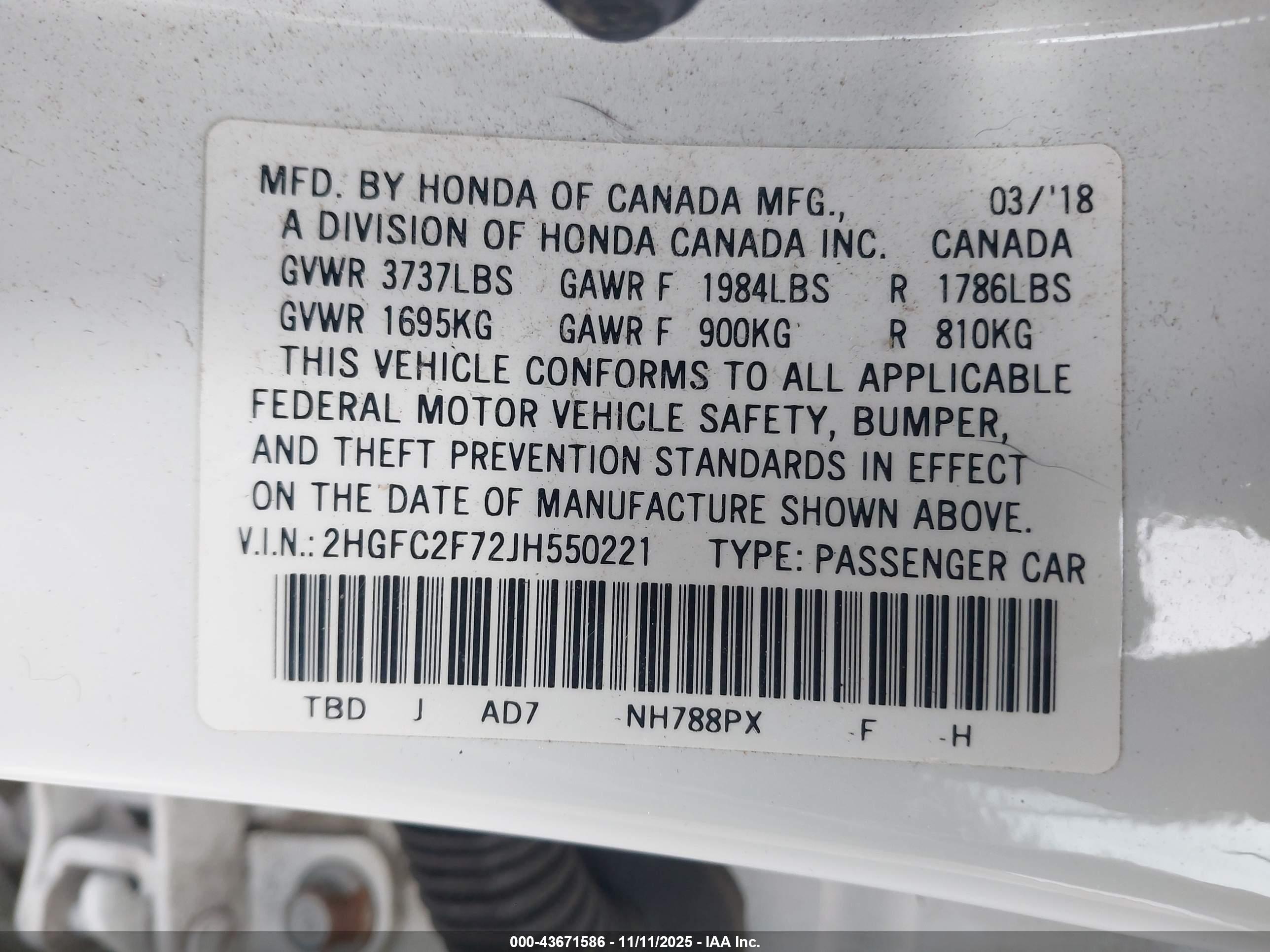 HONDA CIVIC image 9