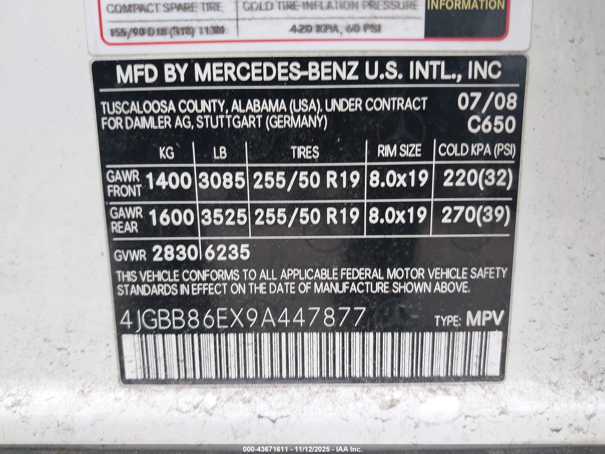 MERCEDES-BENZ ML image 9