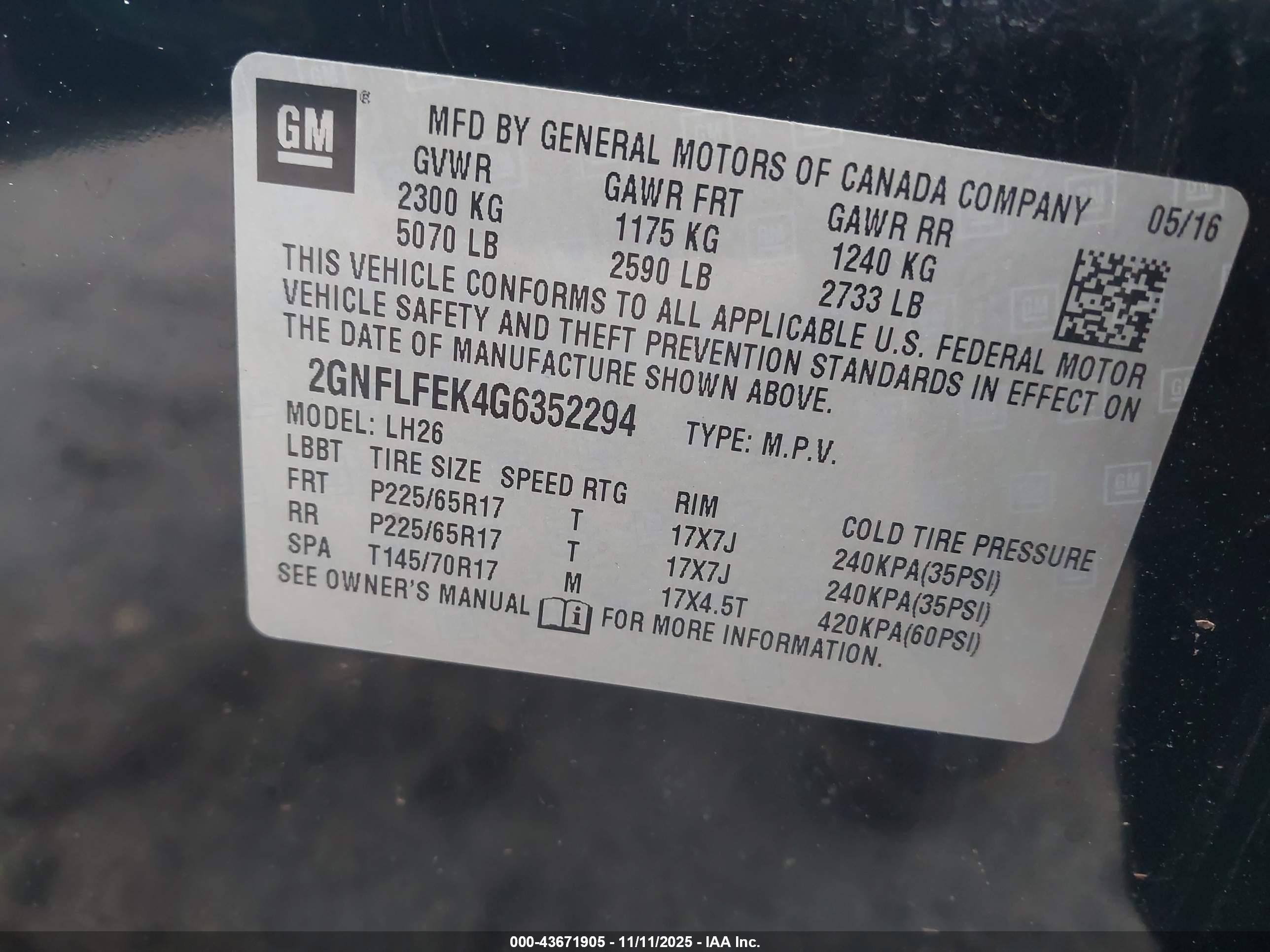CHEVROLET EQUINOX image 9
