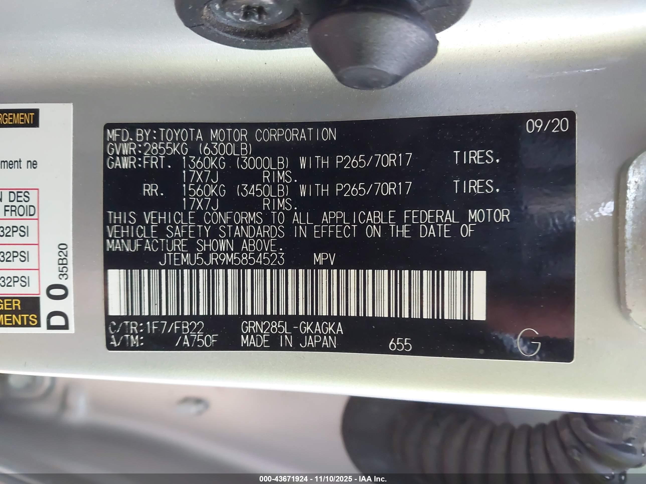 TOYOTA 4RUNNER image 9