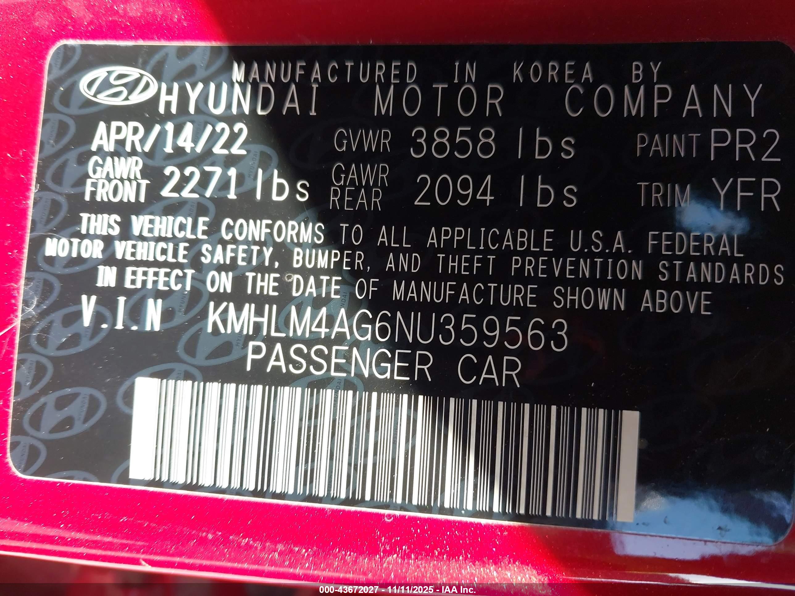 HYUNDAI ELANTRA image 9