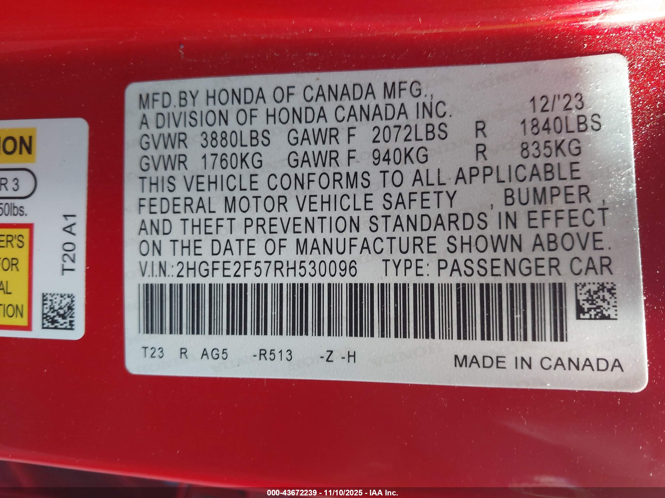 HONDA CIVIC image 9