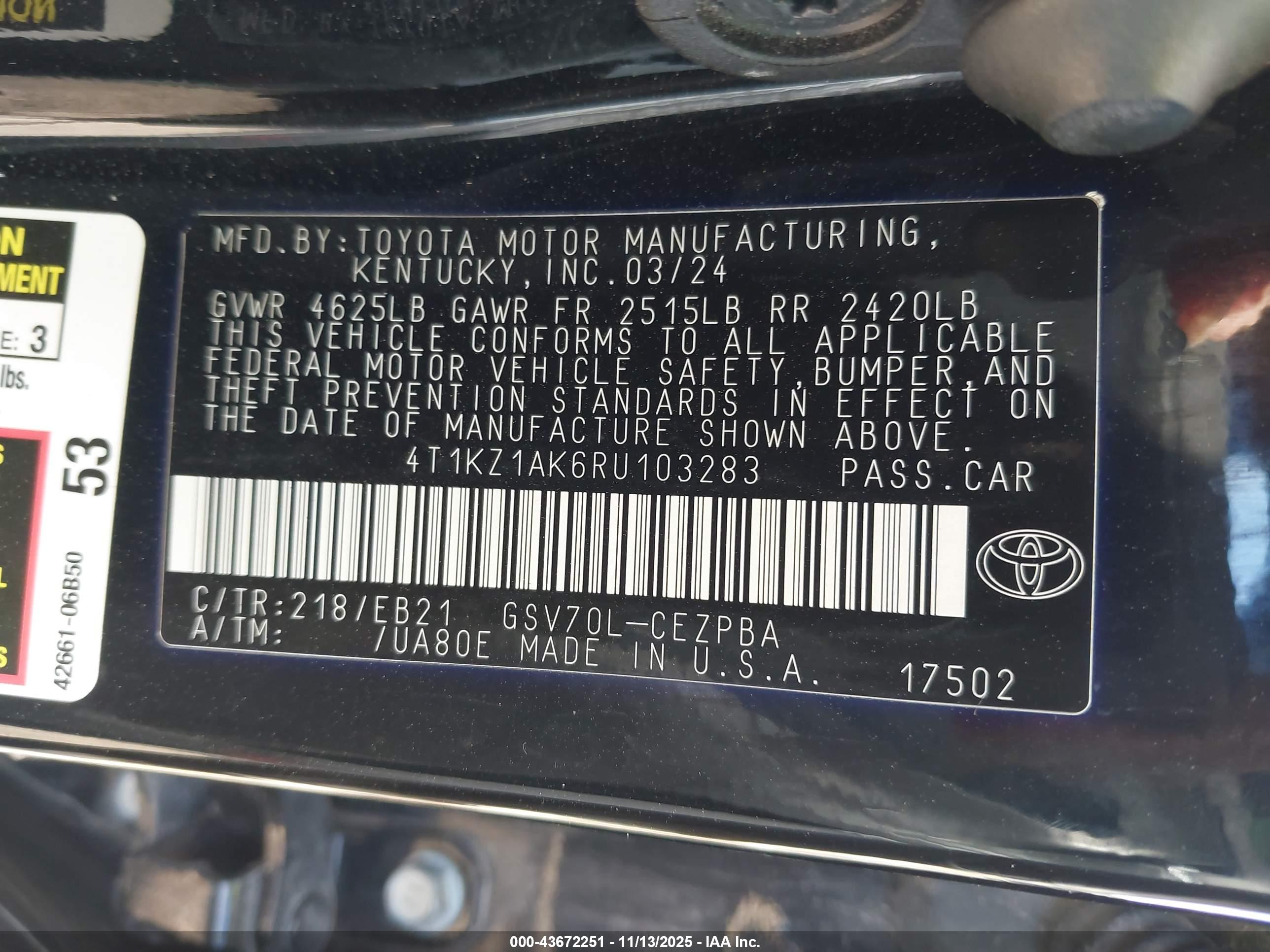 TOYOTA CAMRY image 9