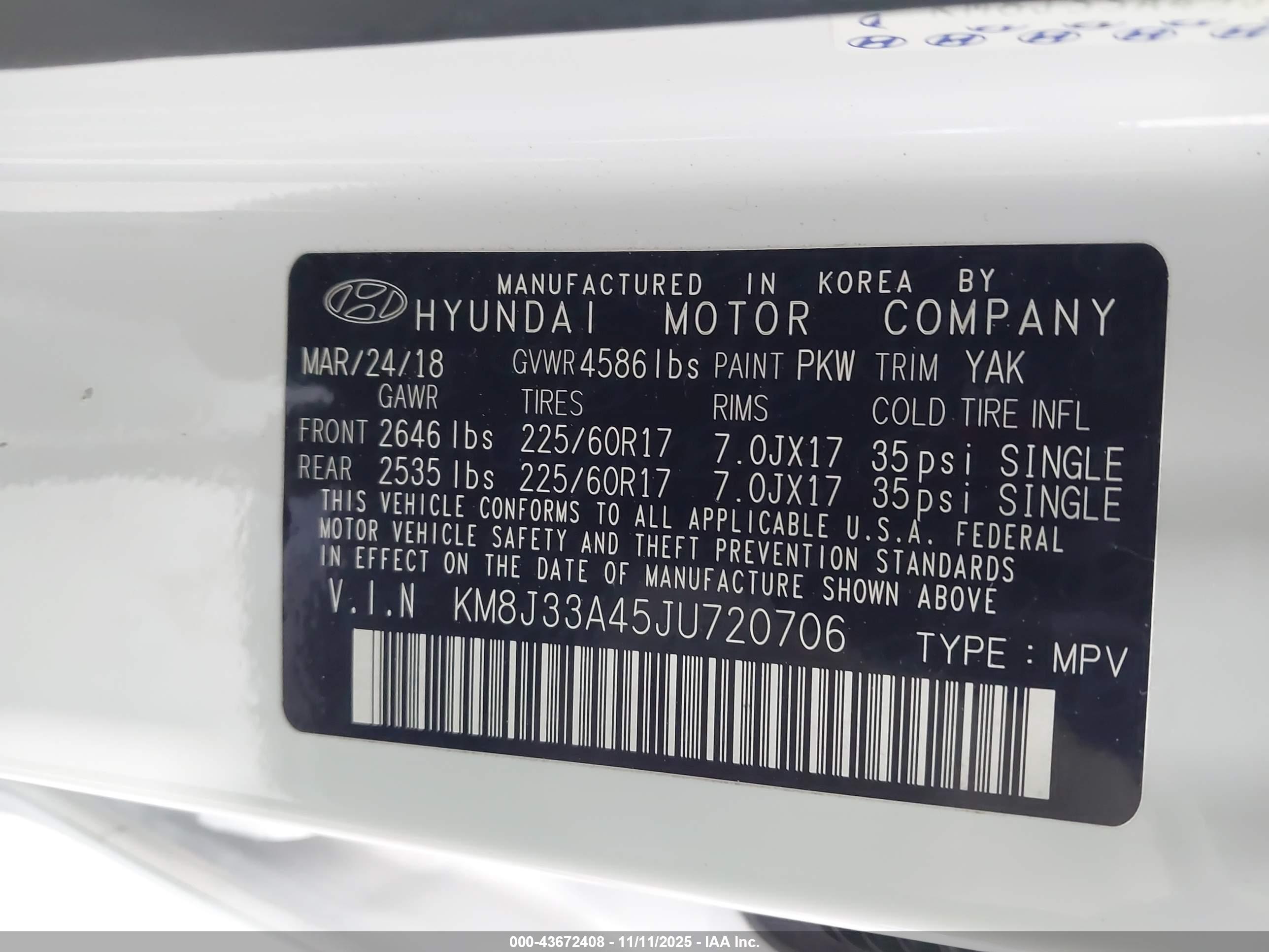 HYUNDAI TUCSON image 9