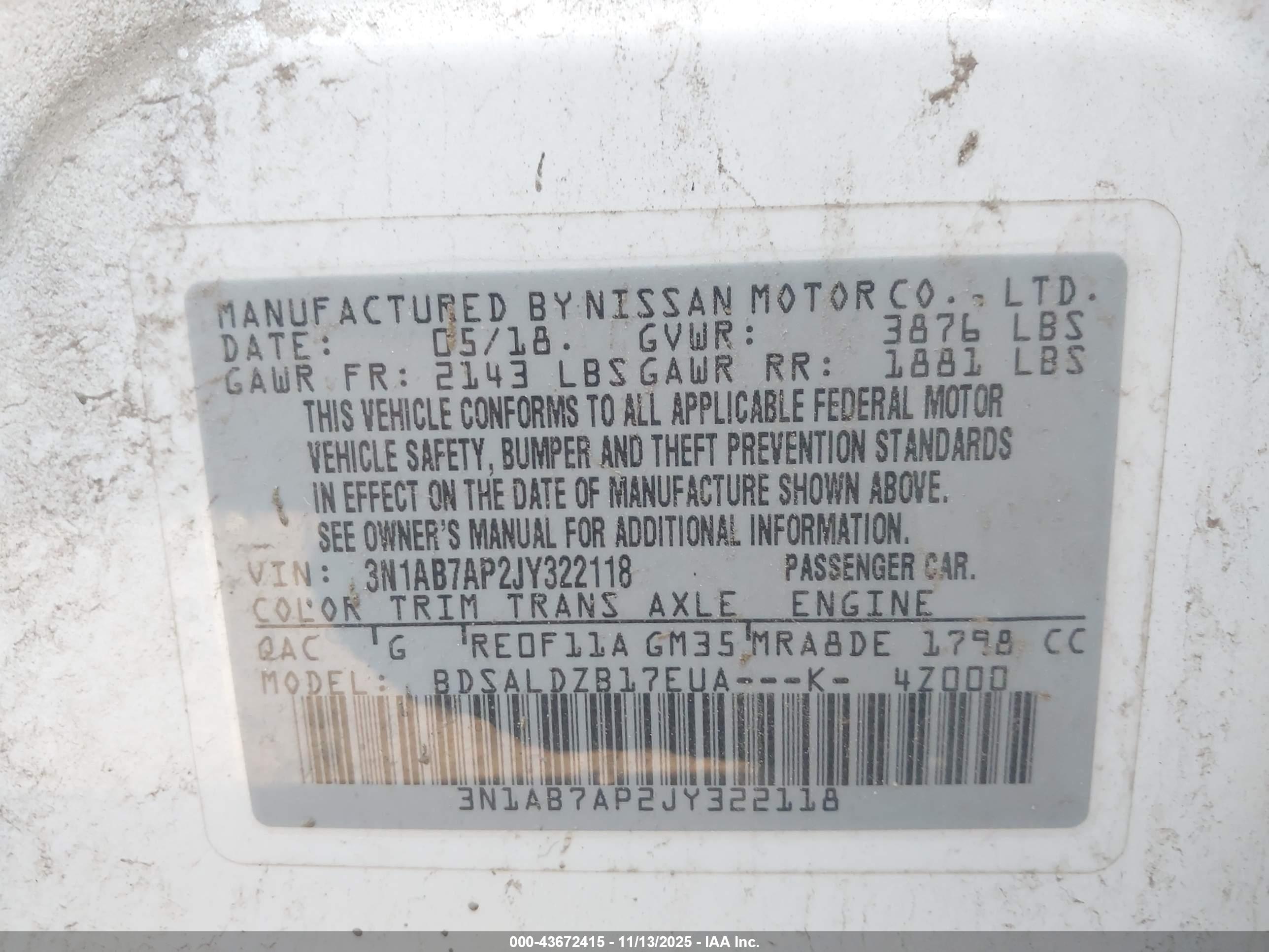 NISSAN SENTRA image 9