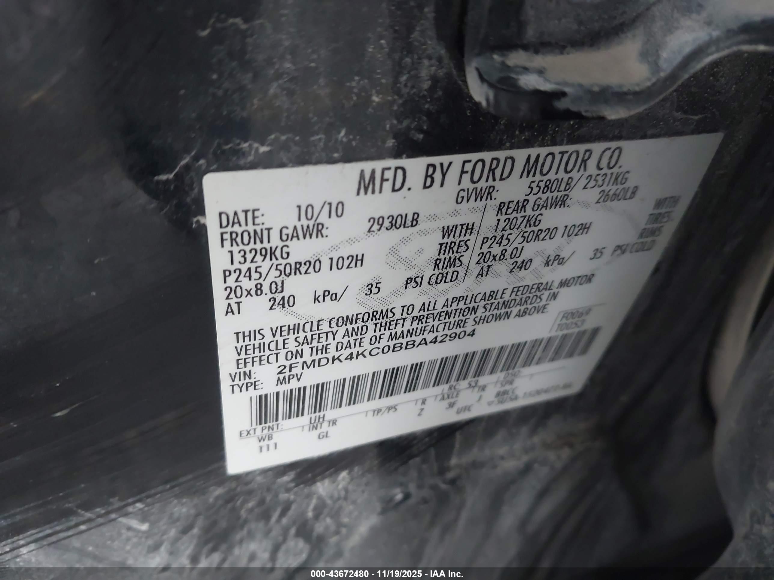 FORD EDGE image 9