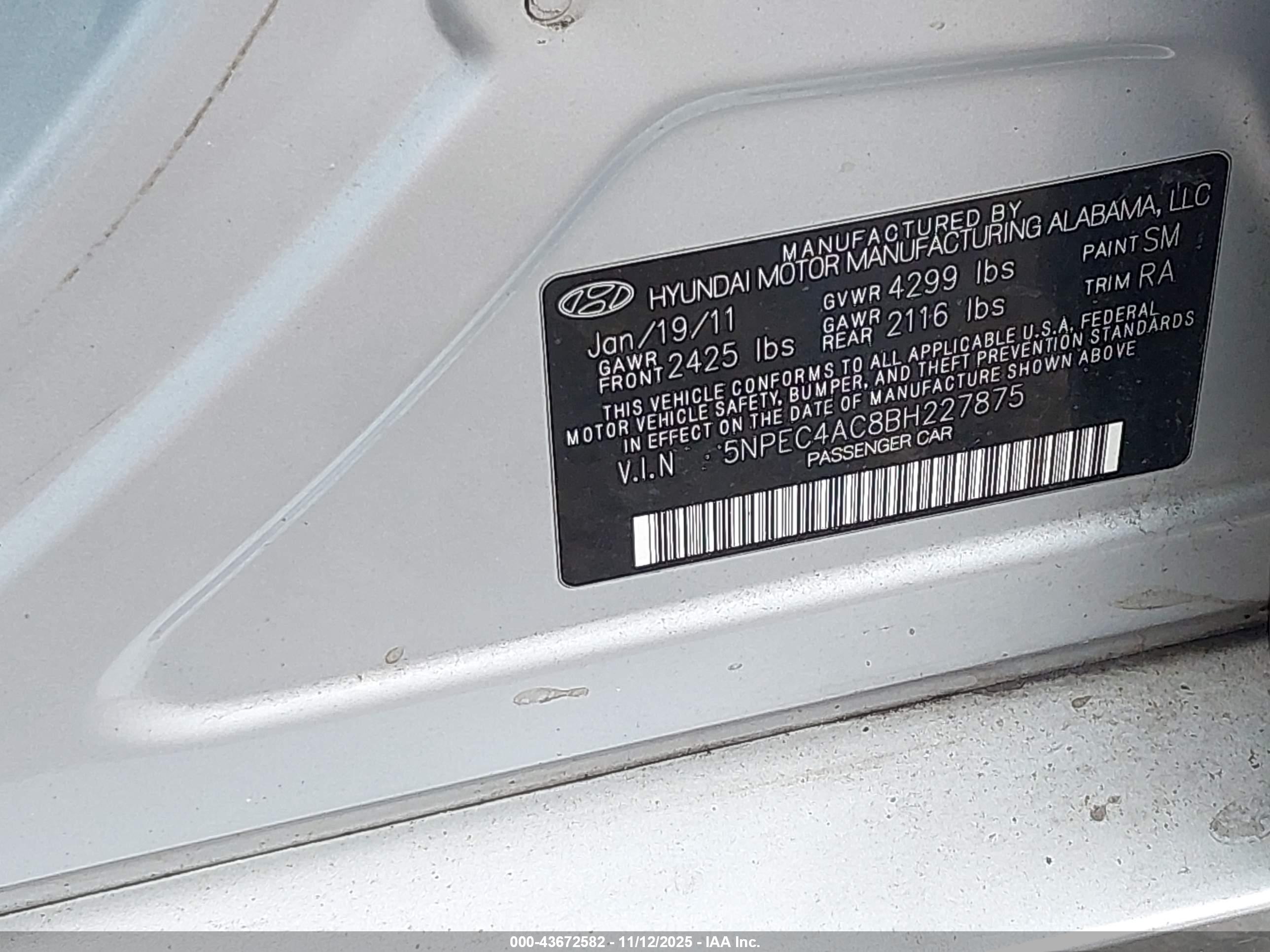 HYUNDAI SONATA image 9