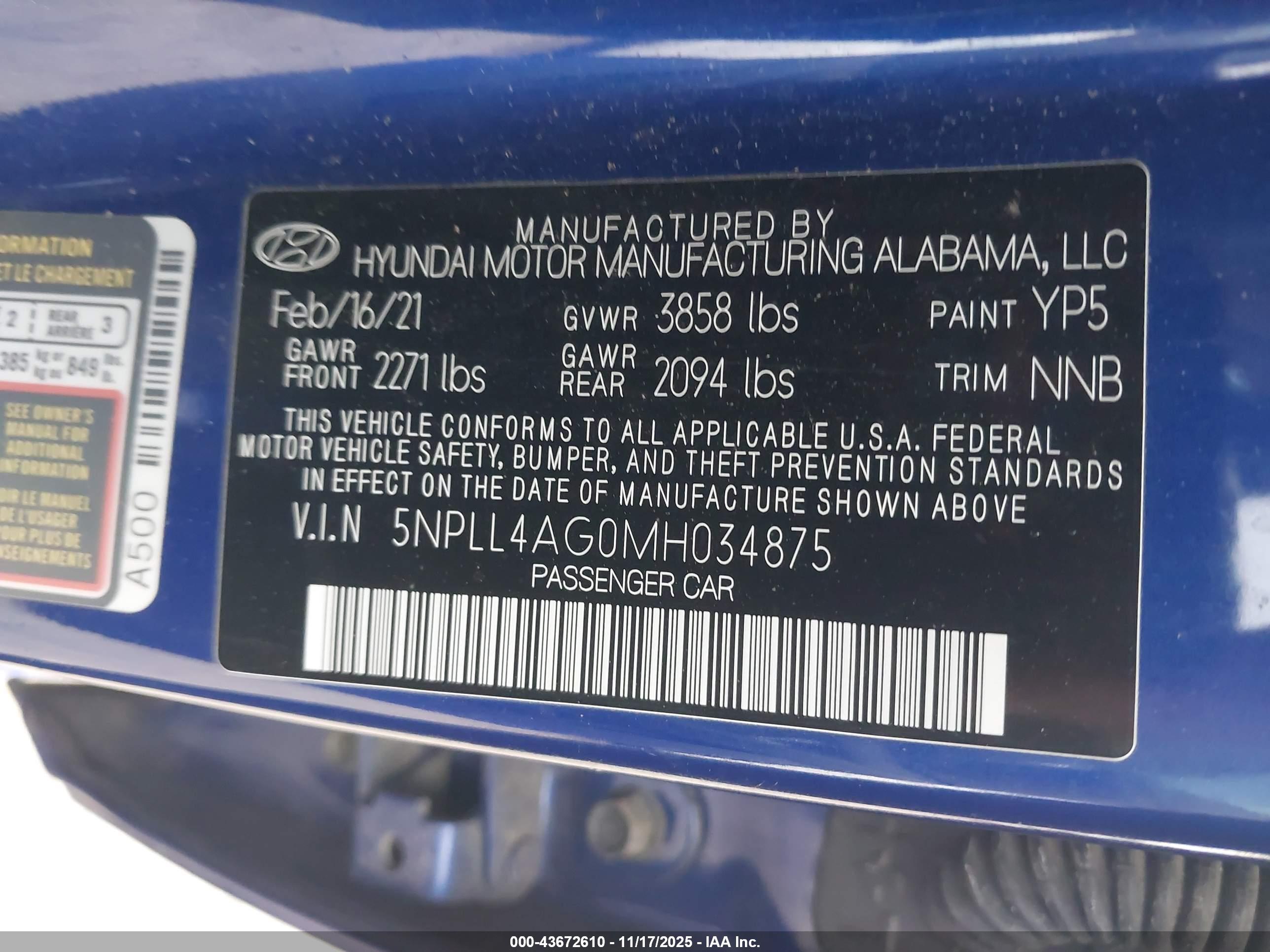 HYUNDAI ELANTRA image 9