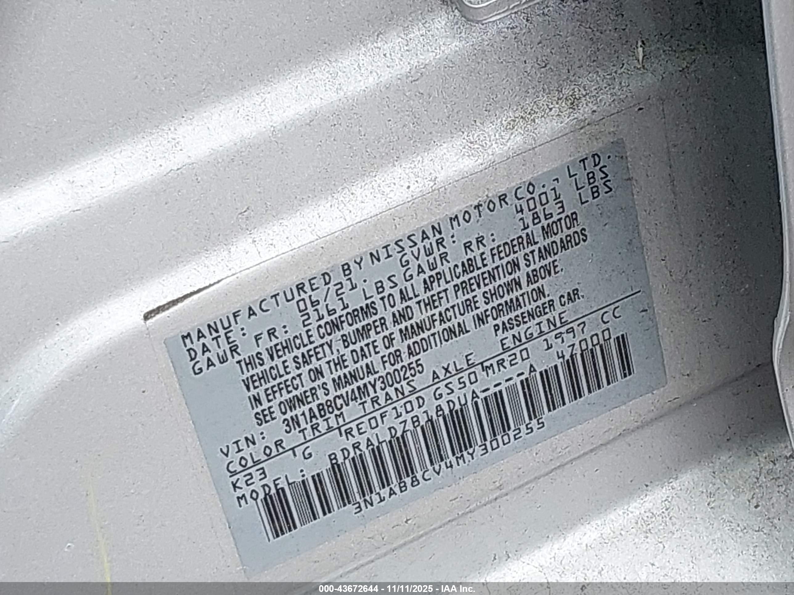 NISSAN SENTRA image 9